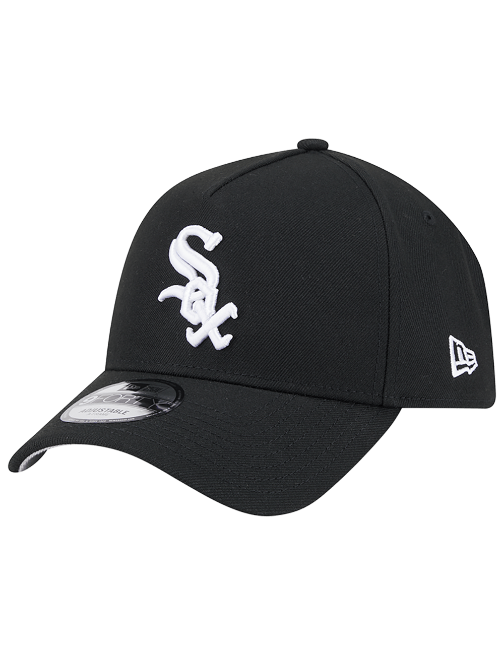 Chicago White Sox New Era MLB Local Dishes 9FORTY A-Frame Snapback Hat - Black