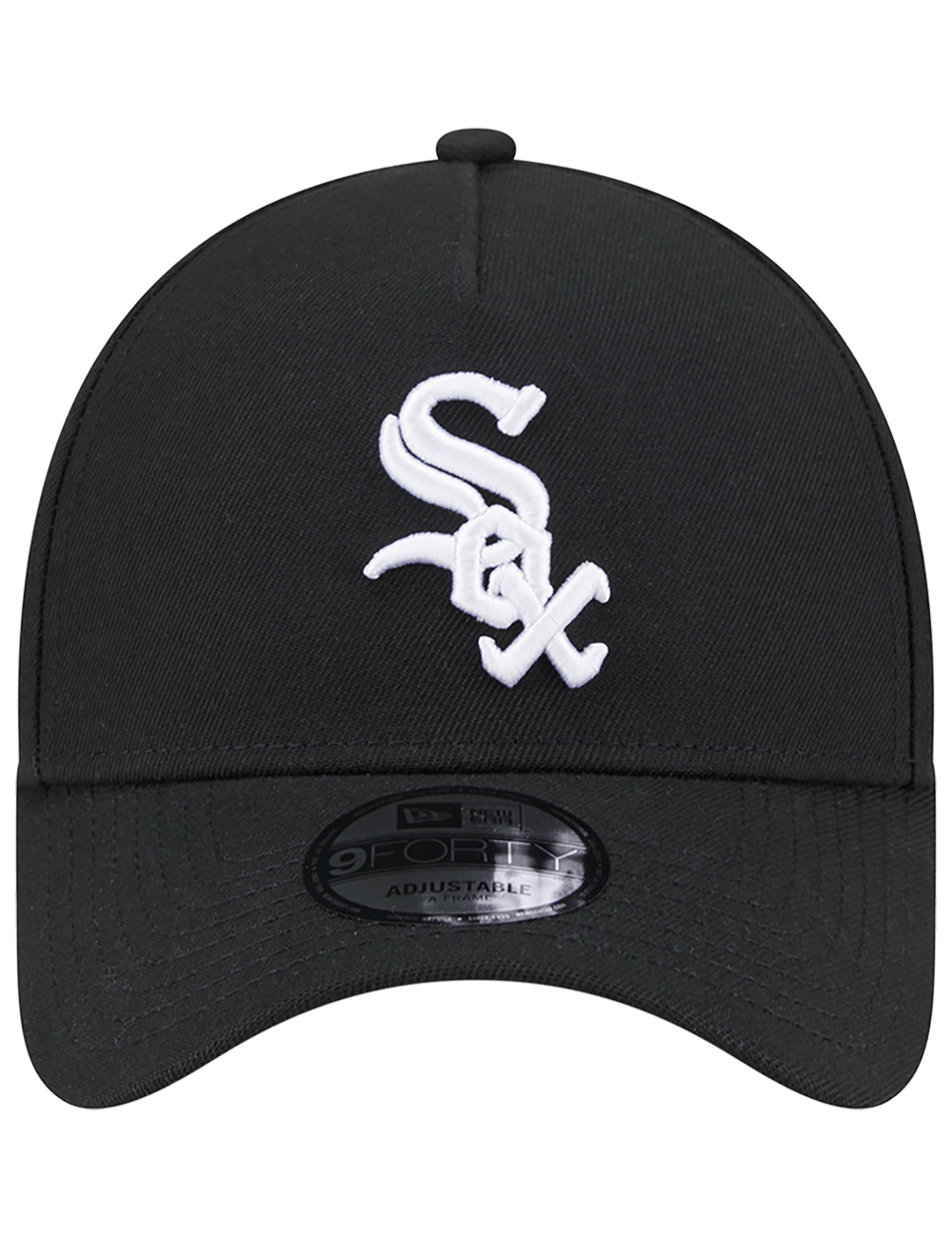 Chicago White Sox New Era MLB Local Dishes 9FORTY A-Frame Snapback Hat - Black