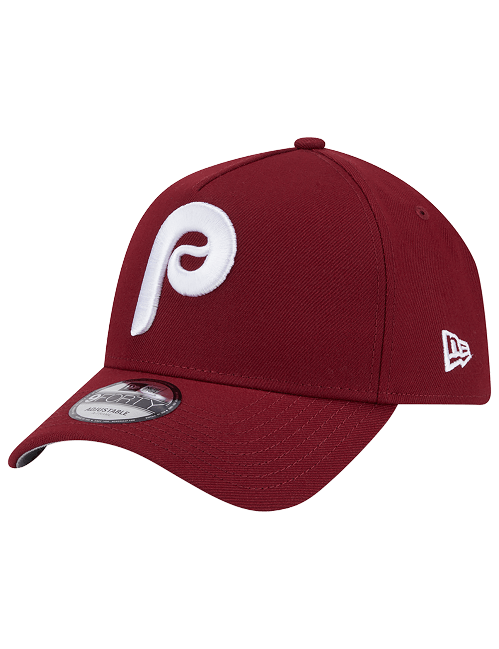 Philadelphia Phillies New Era MLB Local Dishes 9FORTY A-Frame Snapback Hat - Burgundy