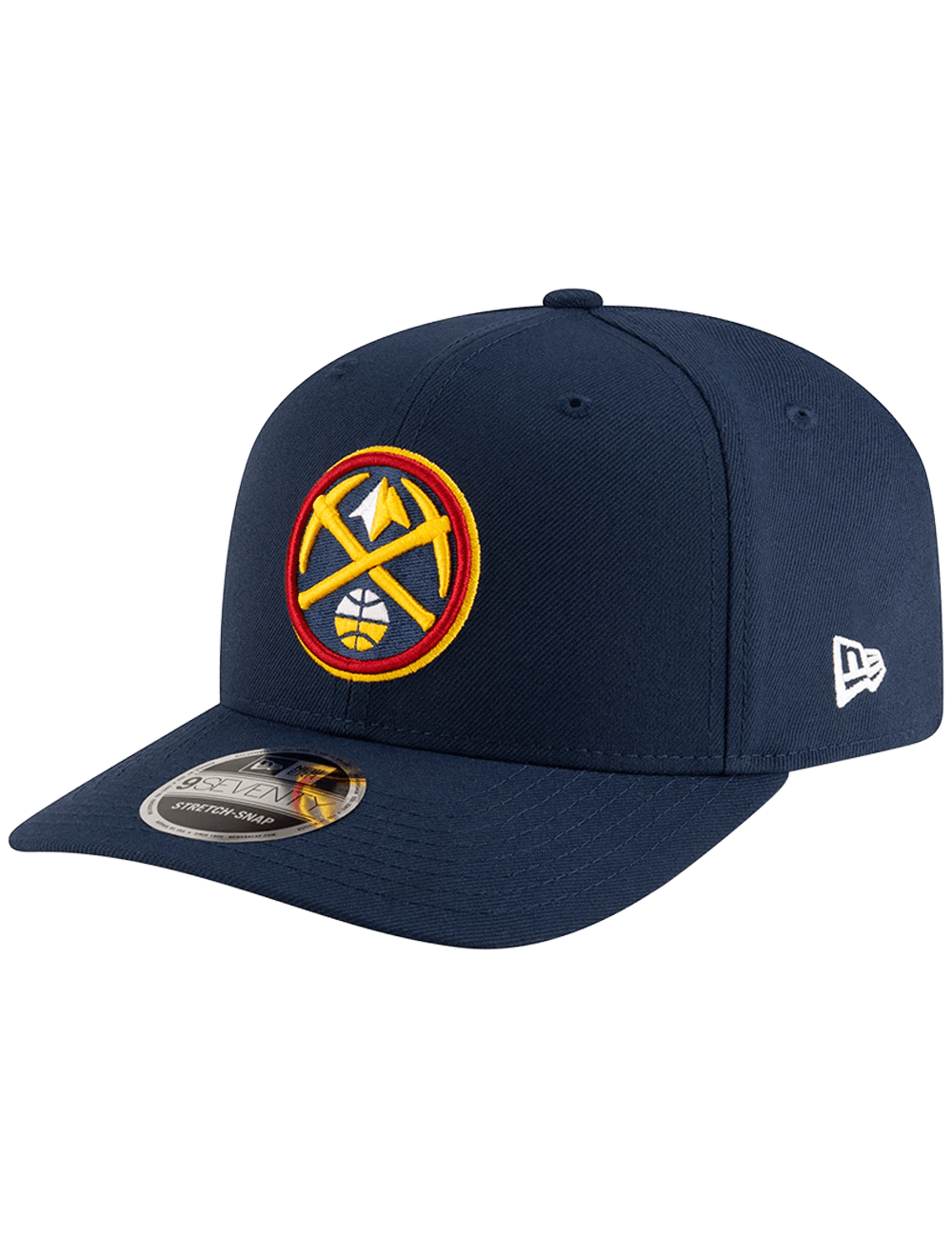 Denver Nuggets New Era NBA Team 9SEVENTY Stretch-Snapback Hat - Navy