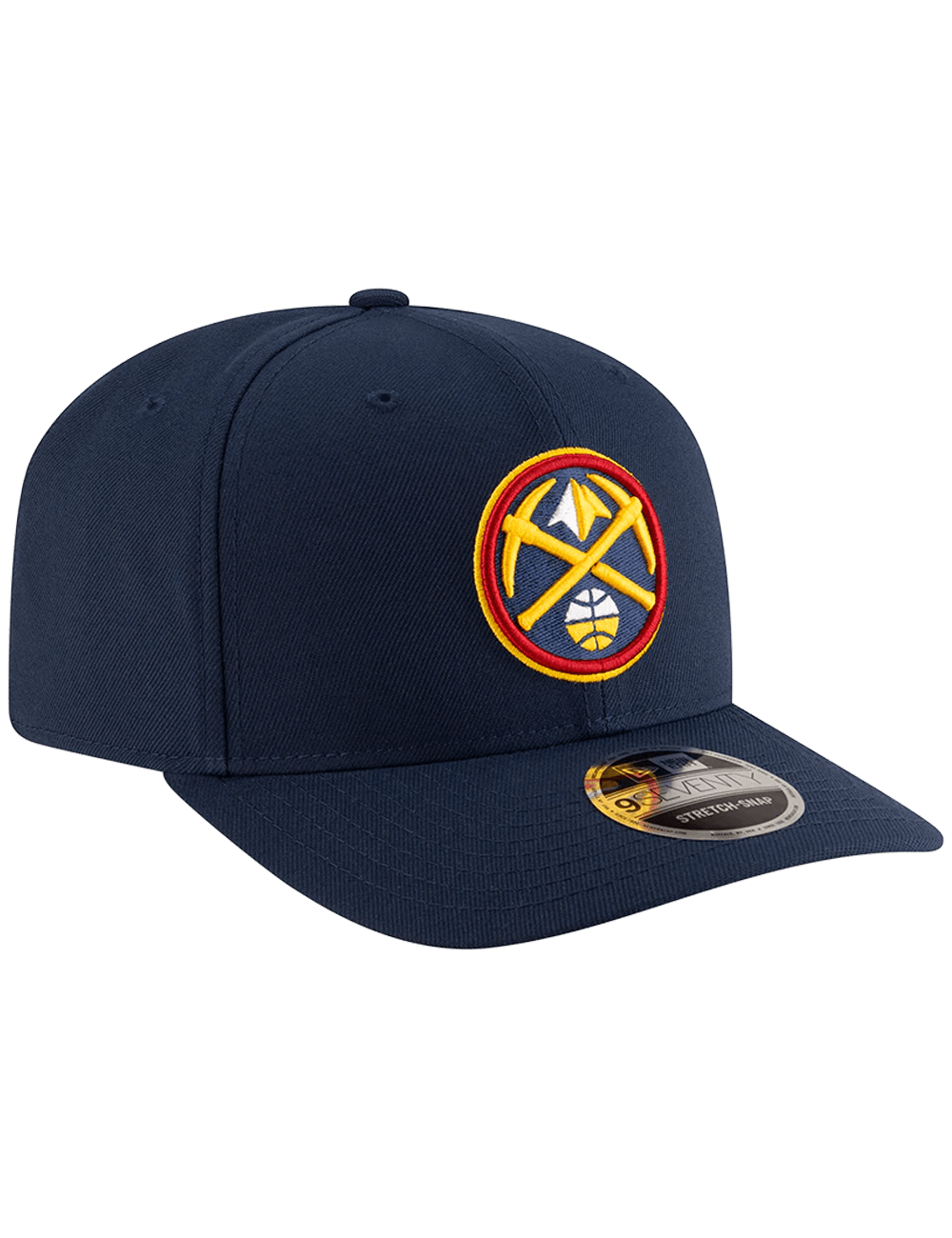 Denver Nuggets New Era NBA Team 9SEVENTY Stretch-Snapback Hat - Navy