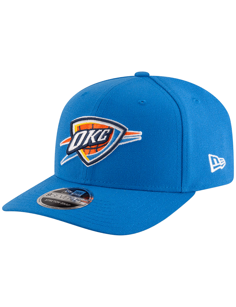 Oklahoma City Thunder New Era NBA Team 9SEVENTY Stretch-Snapback Hat - Light Blue