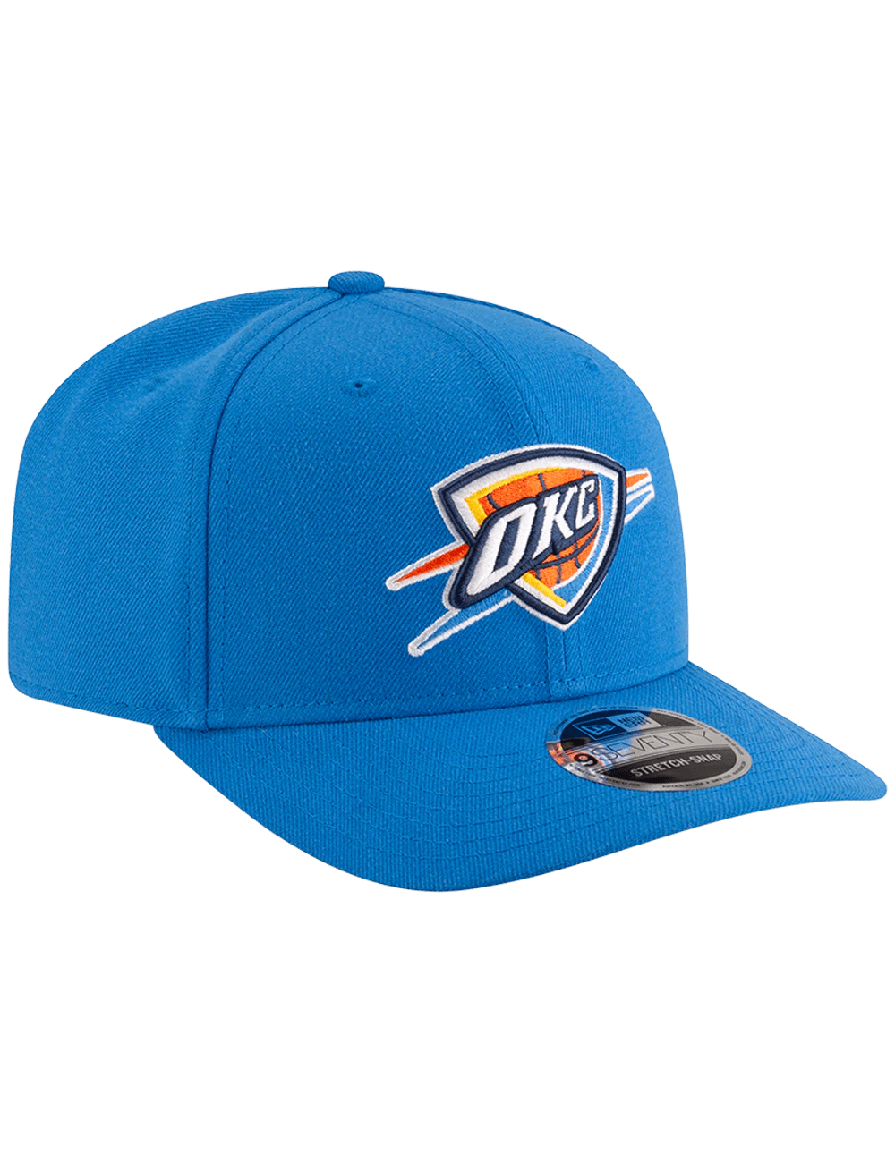Oklahoma City Thunder New Era NBA Team 9SEVENTY Stretch-Snapback Hat - Light Blue