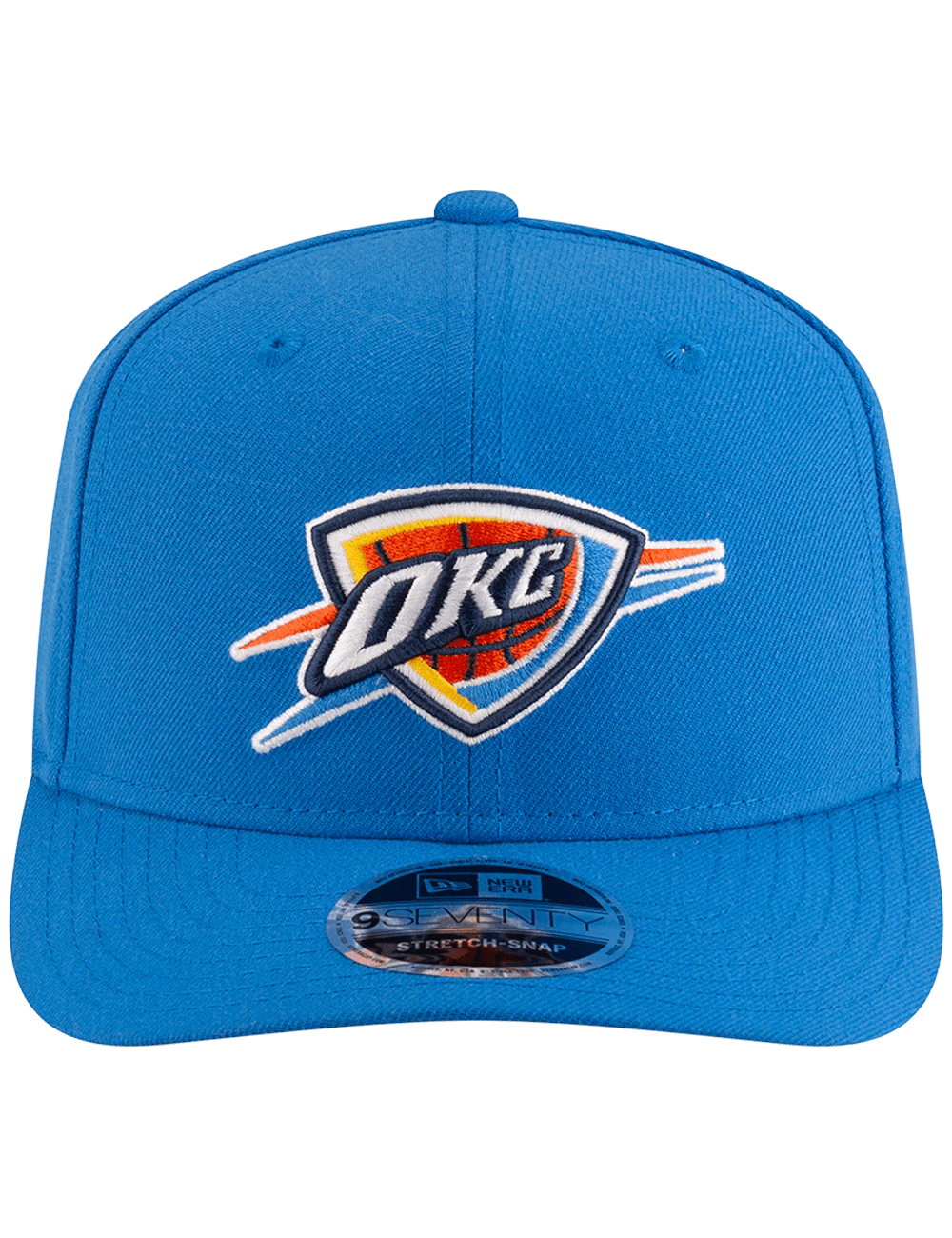 Oklahoma City Thunder New Era NBA Team 9SEVENTY Stretch-Snapback Hat - Light Blue
