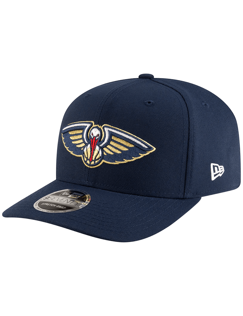 New Orleans Pelicans New Era NBA Team 9SEVENTY Stretch-Snapback Hat - Navy