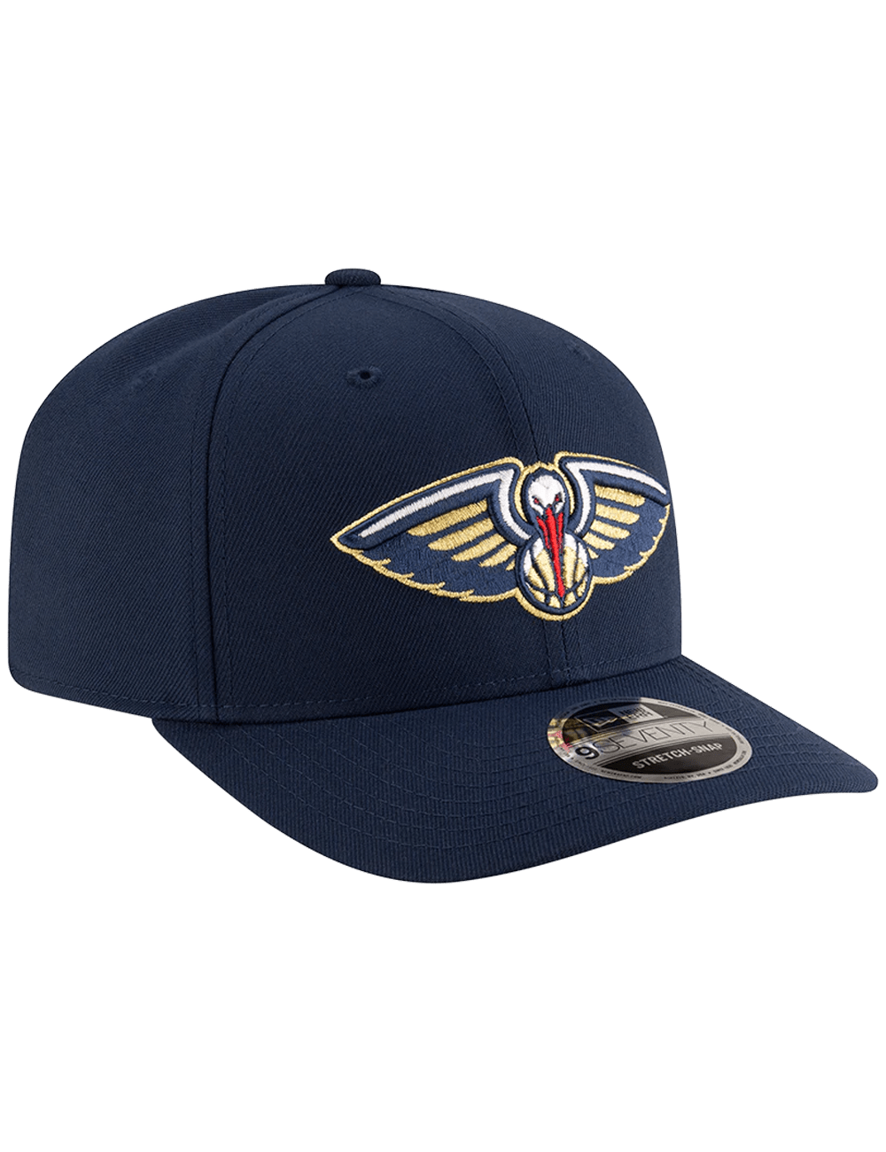 New Orleans Pelicans New Era NBA Team 9SEVENTY Stretch-Snapback Hat - Navy
