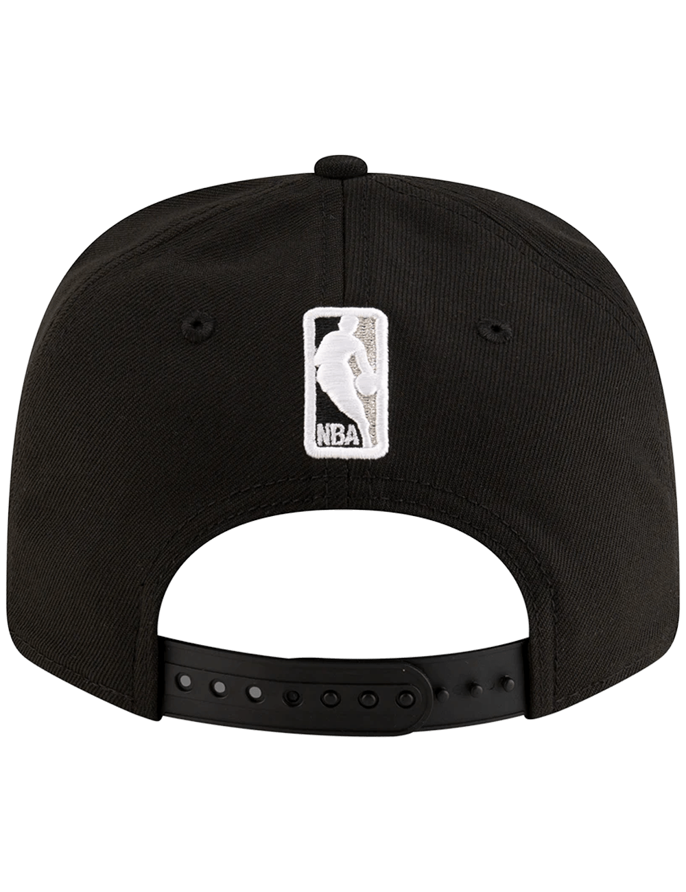 San Antonio Spurs New Era NBA Team 9SEVENTY Stretch-Snapback Hat - Black