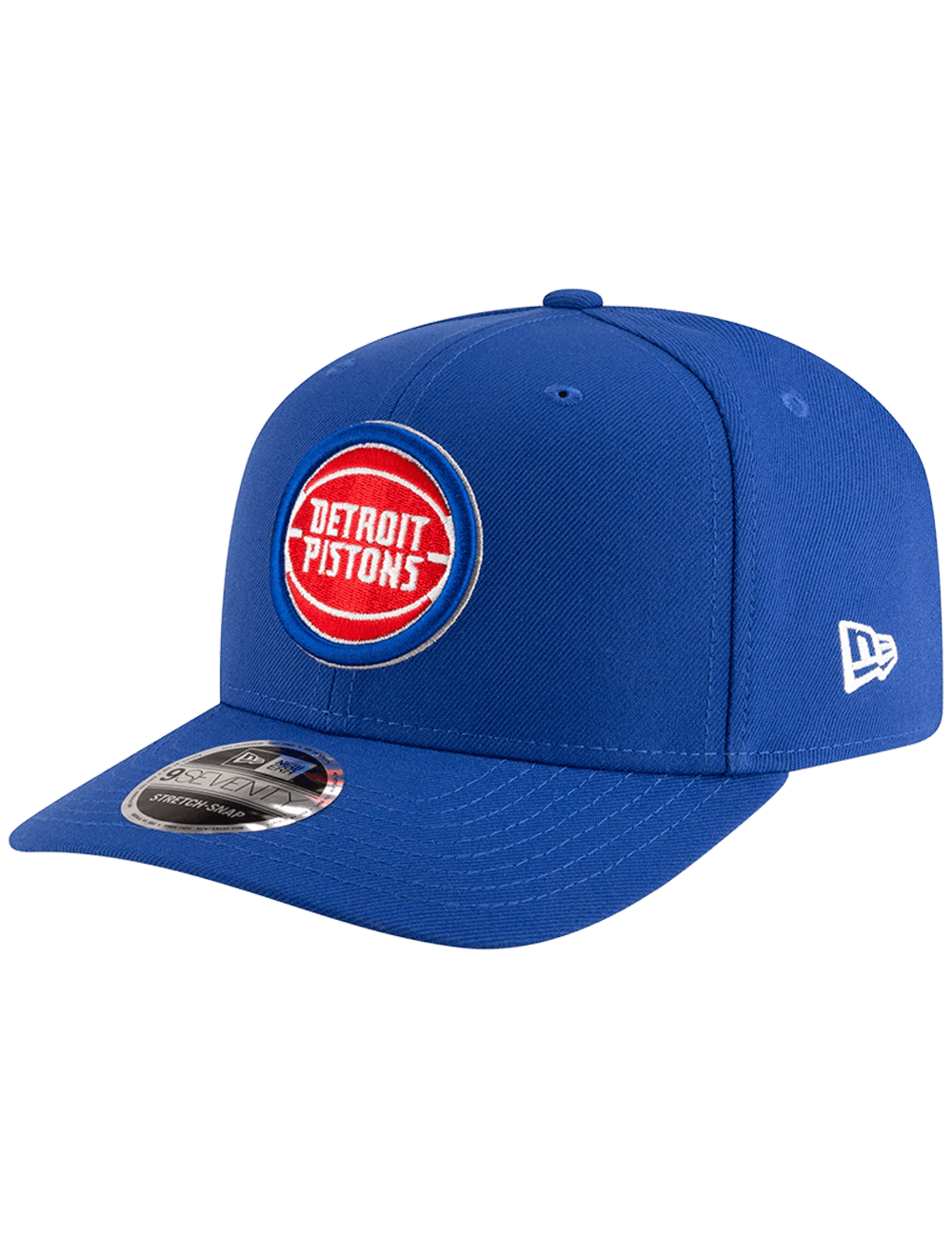 Detroit Pistons New Era NBA Team 9SEVENTY Stretch-Snapback Hat - Blue