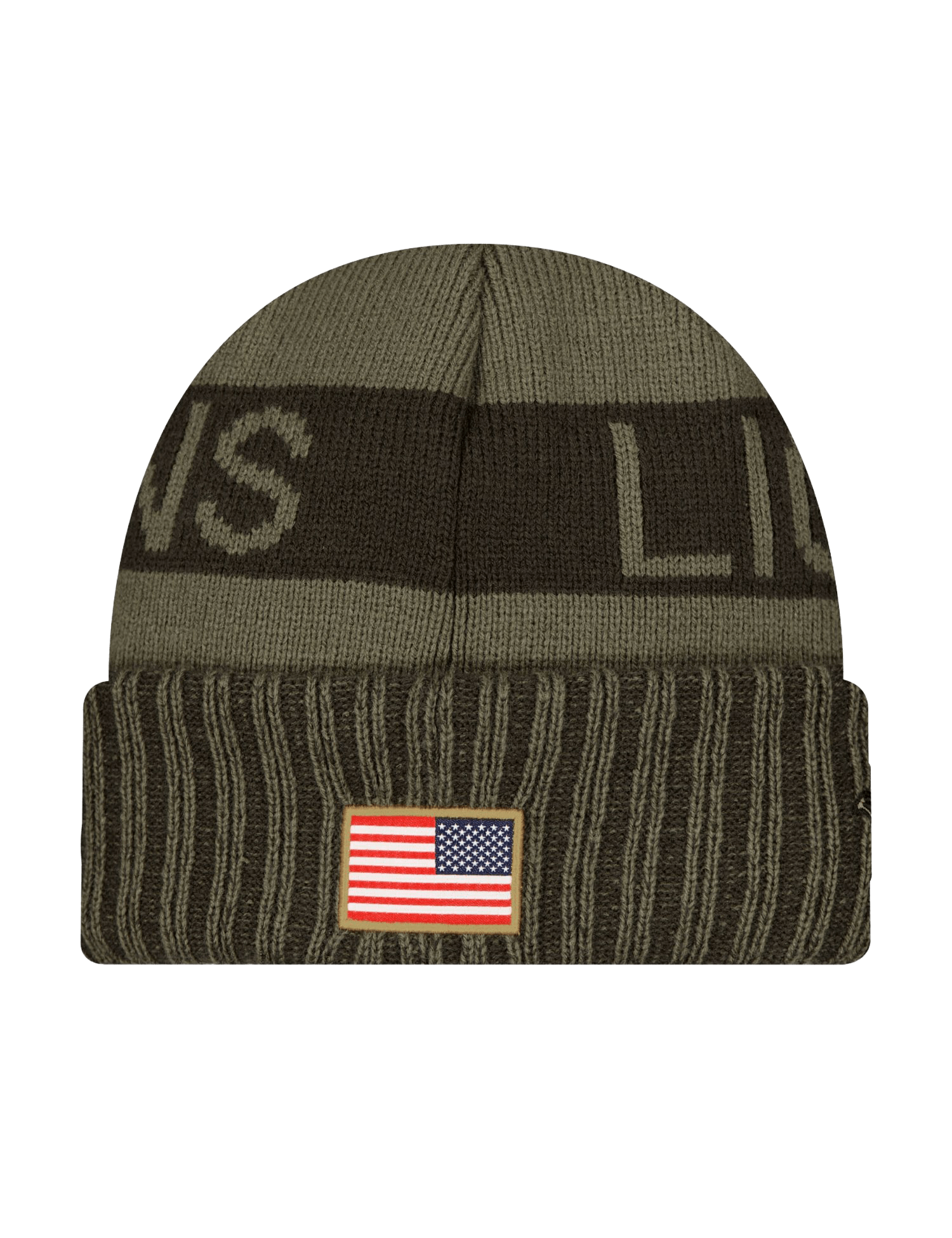 Detroit Lions New Era NFL 25 Salute To Service Knit Beanie