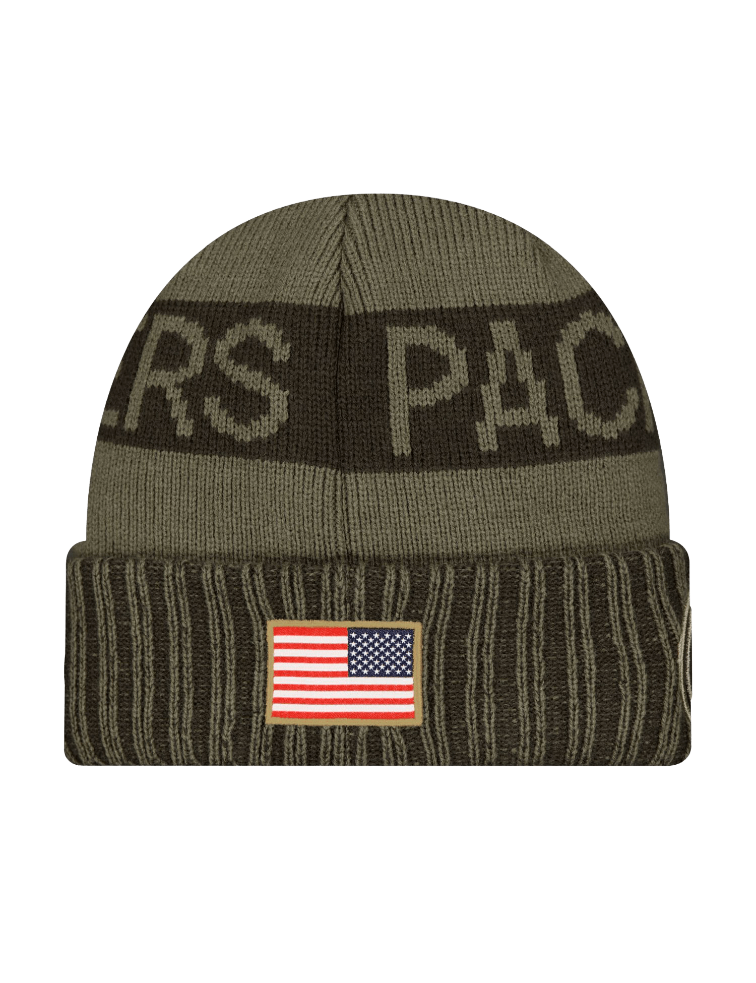 Green Bay Packers New Era NFL 25 Salute To Service Knit Beanie