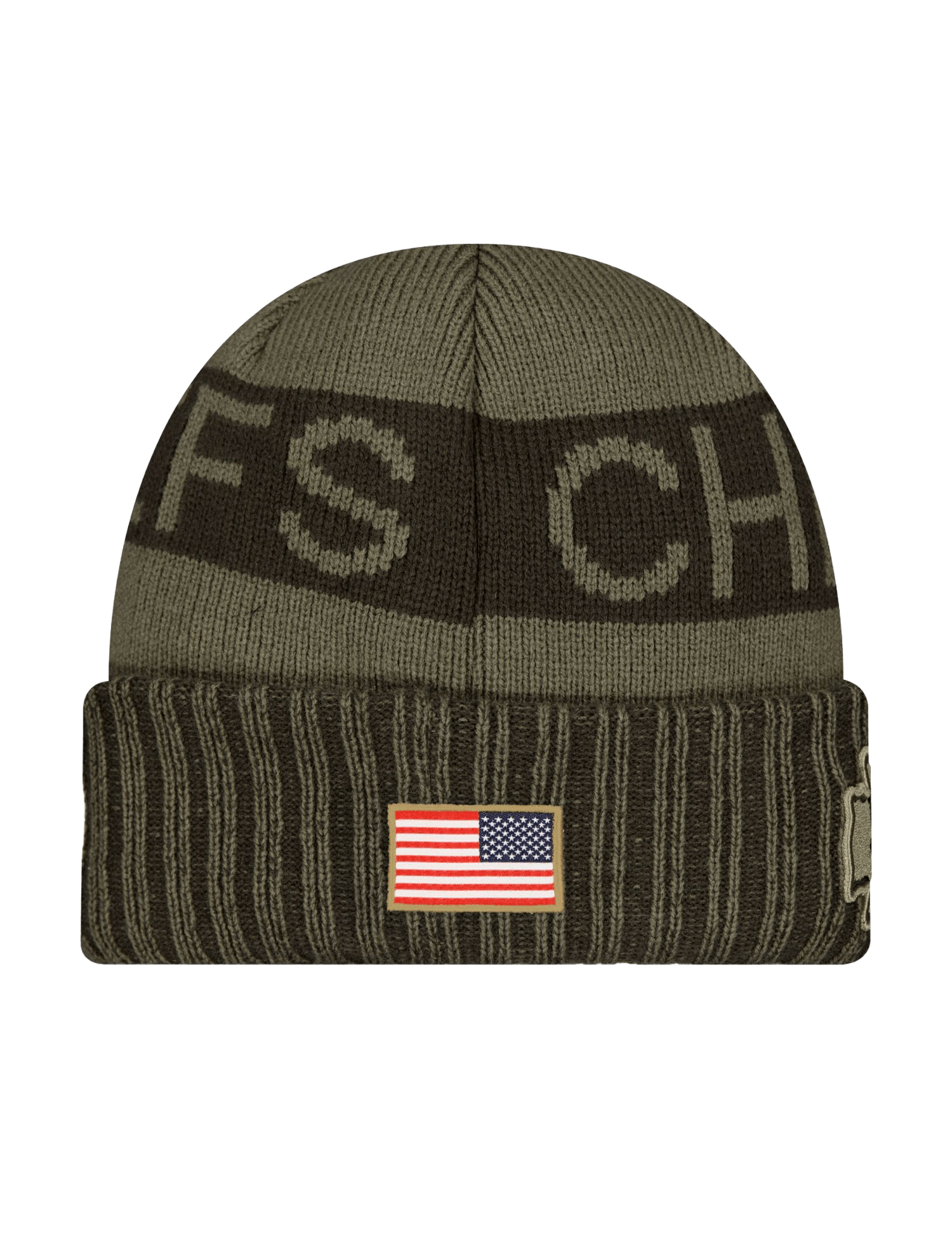 Kansas City Chiefs New Era NFL 25 Salute To Service Knit Beanie