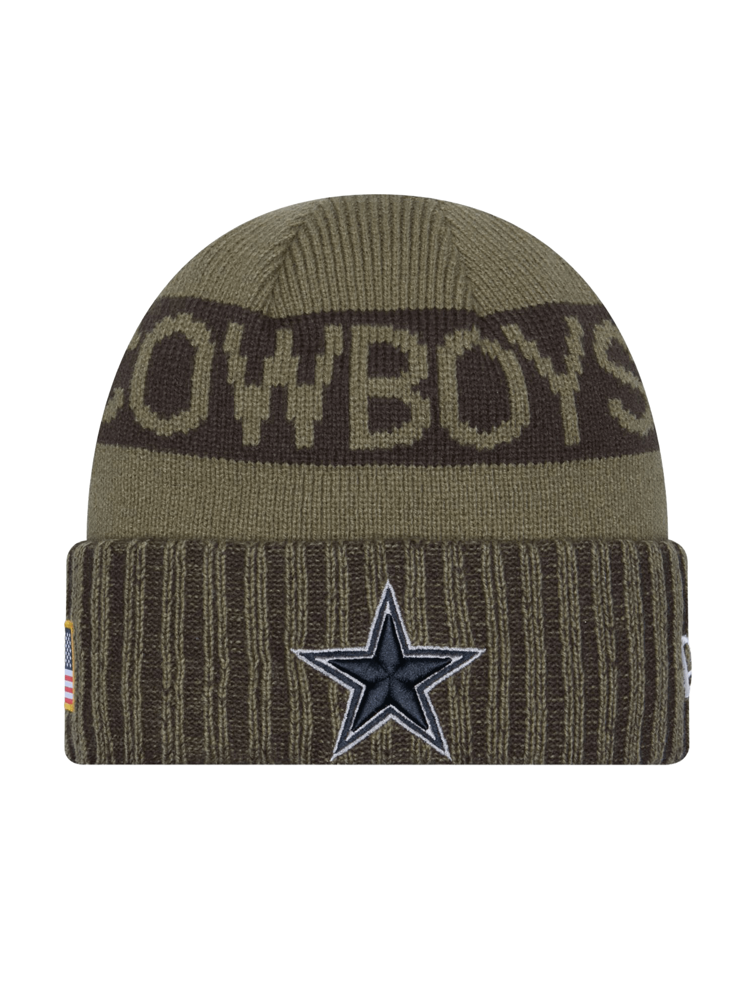 Dallas Cowboys New Era NFL 25 Salute To Service Knit Beanie