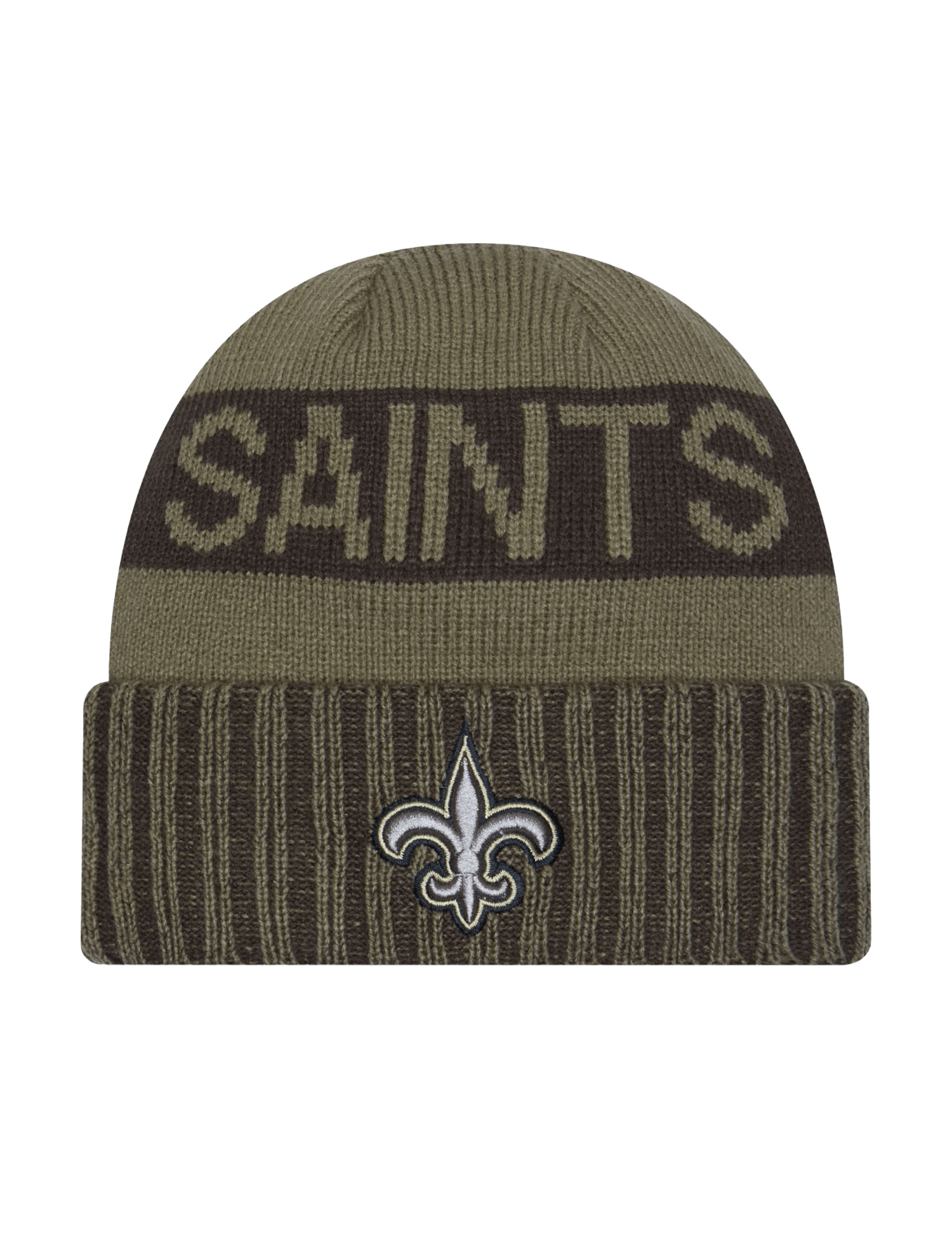 New Orleans Saints New Era NFL 25 Salute To Service Knit Beanie
