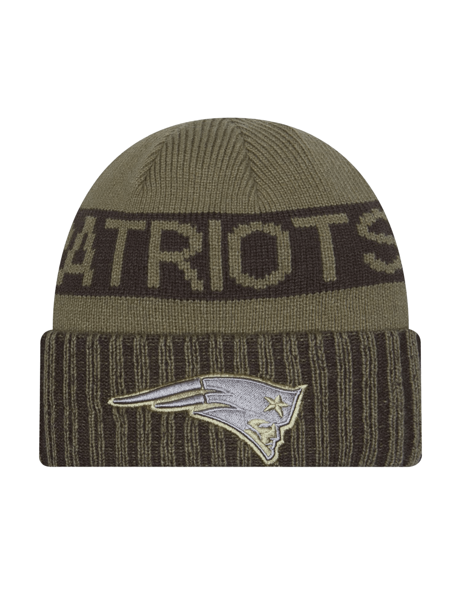 New England Patriots New Era NFL 25 Salute To Service Knit Beanie