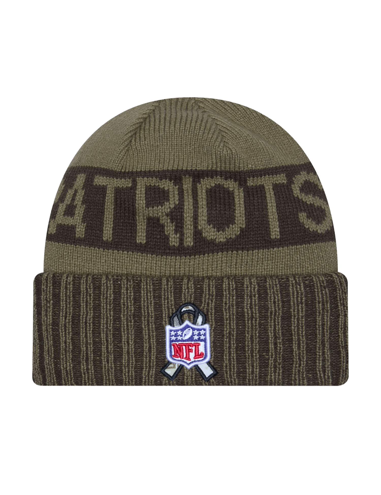 New England Patriots New Era NFL 25 Salute To Service Knit Beanie