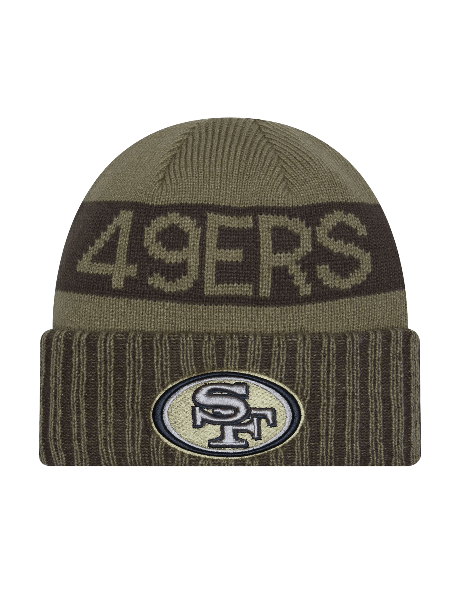 San Francisco 49ers New Era NFL 25 Salute To Service Knit Beanie