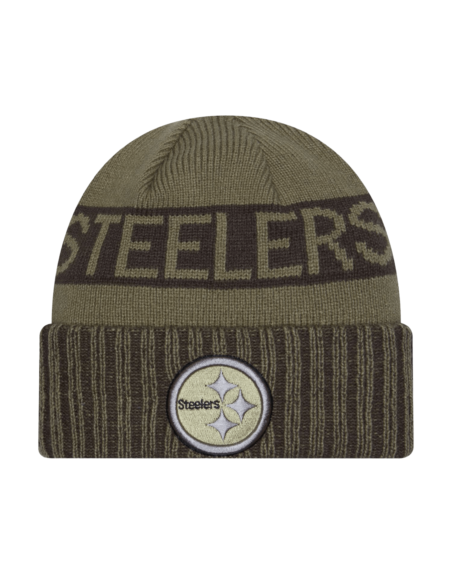 Pittsburgh Steelers New Era NFL 25 Salute To Service Knit Beanie