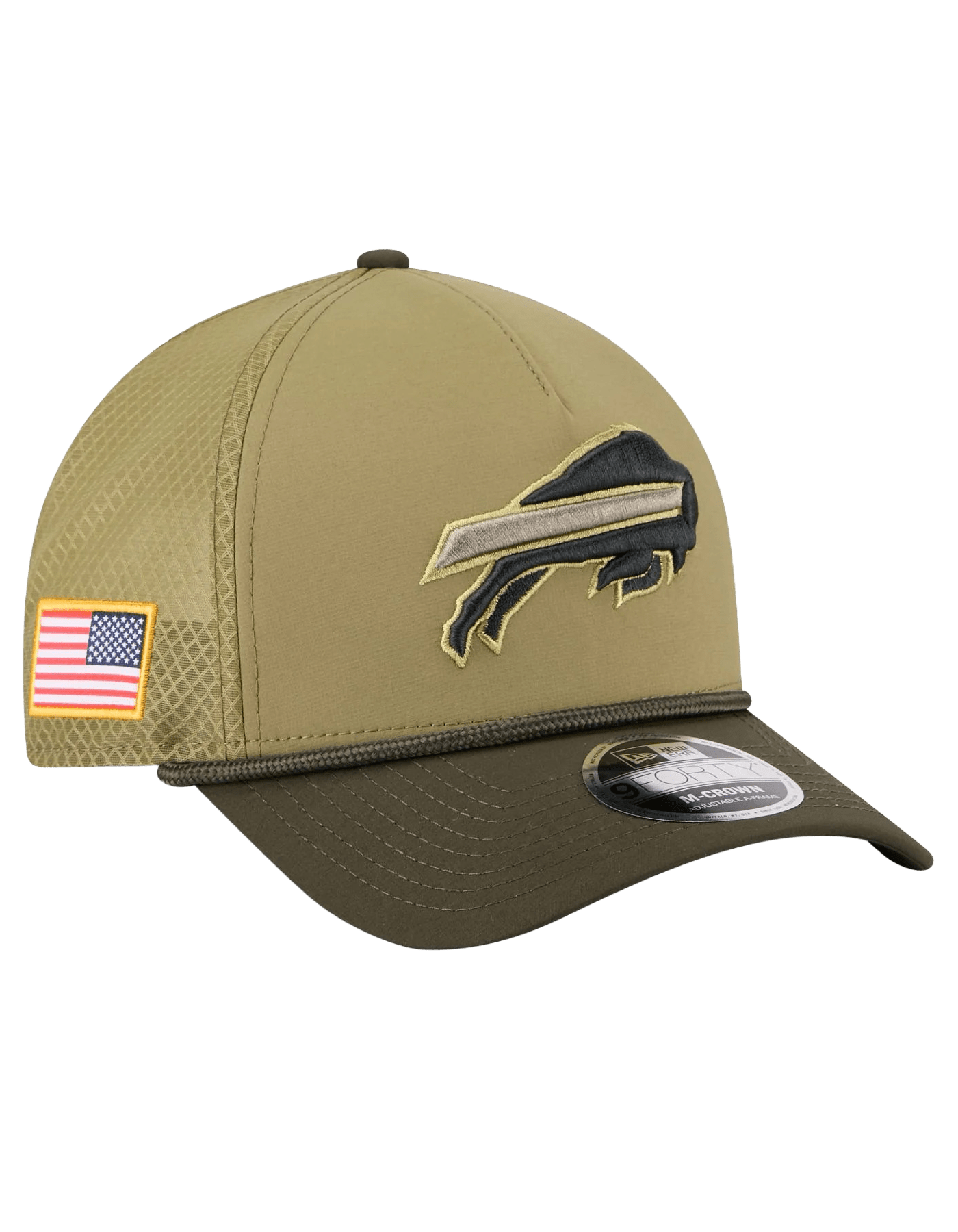 Buffalo Bills New Era NFL 25 Salute To Service 9FORTY M-Crown Snapback Hat