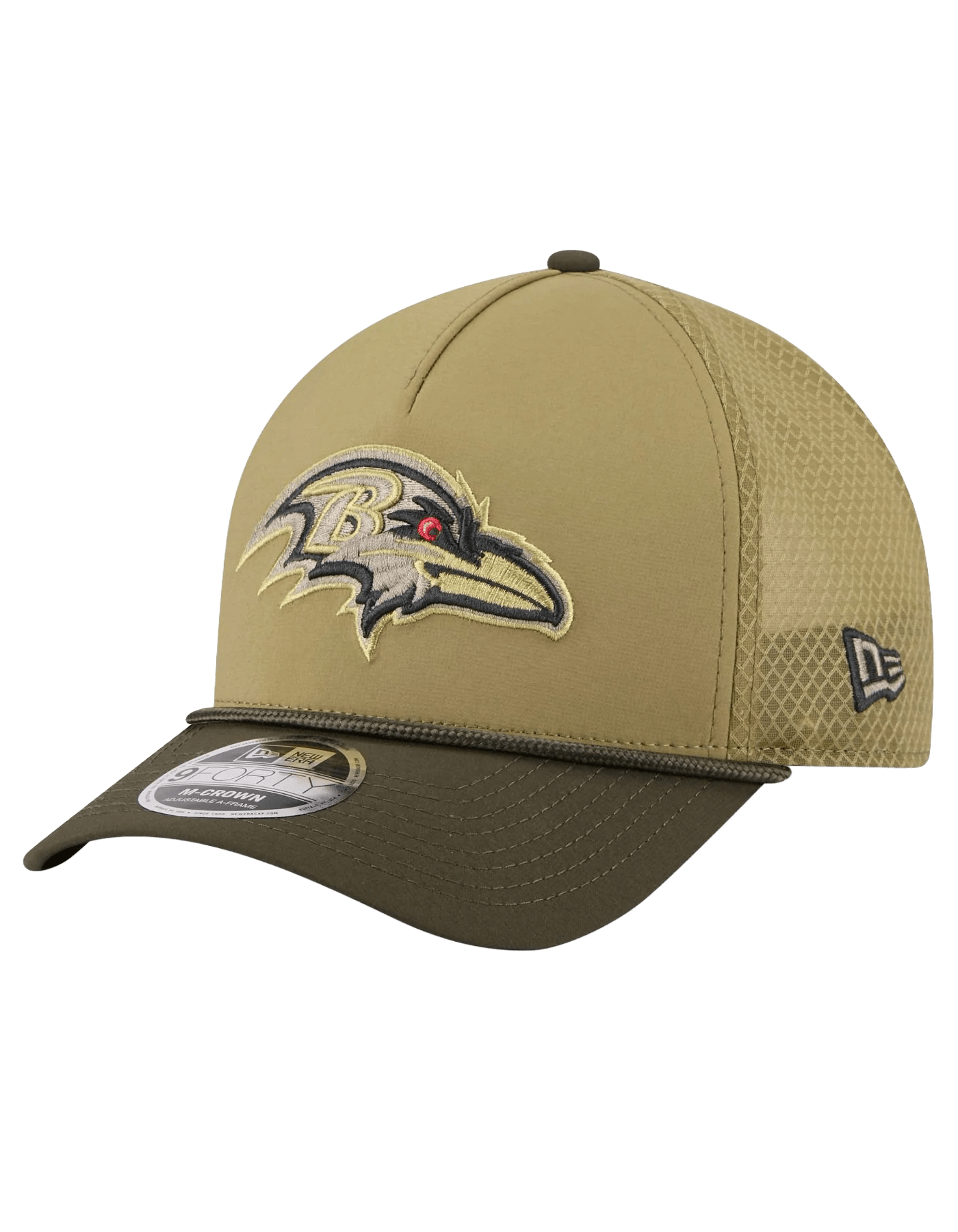 Baltimore Ravens New Era NFL 25 Salute To Service 9FORTY M-Crown Snapback Hat
