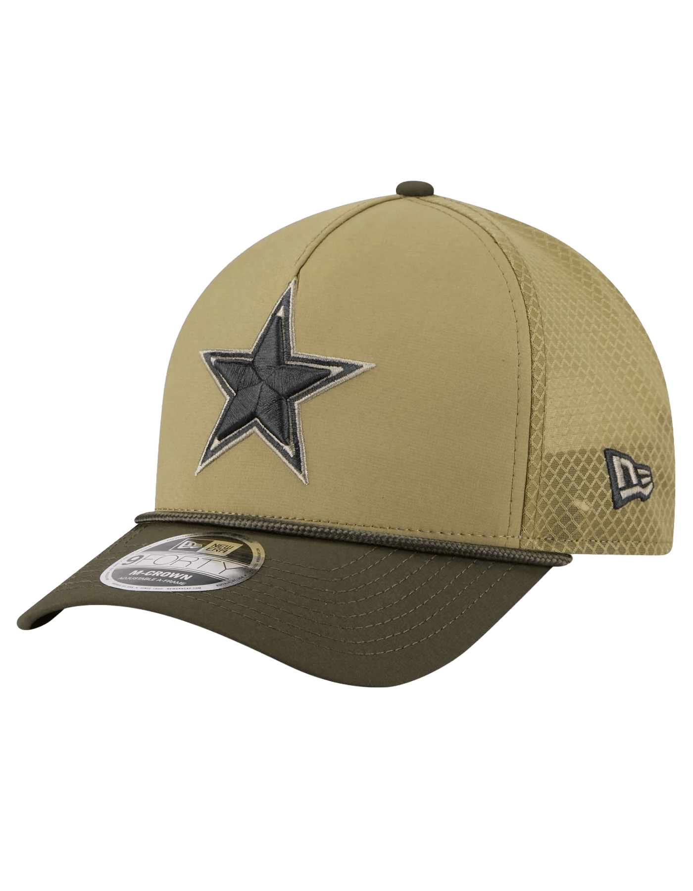 Dallas Cowboys New Era NFL 25 Salute To Service 9FORTY M-Crown Snapback Hat