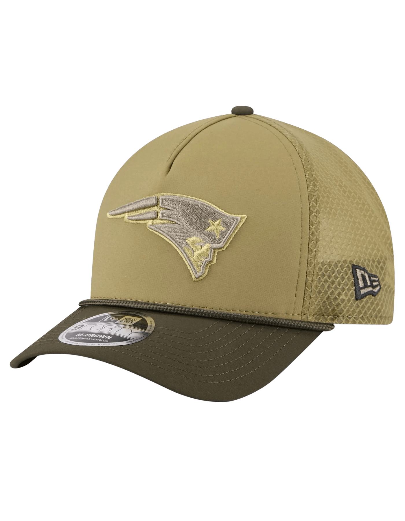 New England Patriots New Era NFL 25 Salute To Service 9FORTY M-Crown Snapback Hat