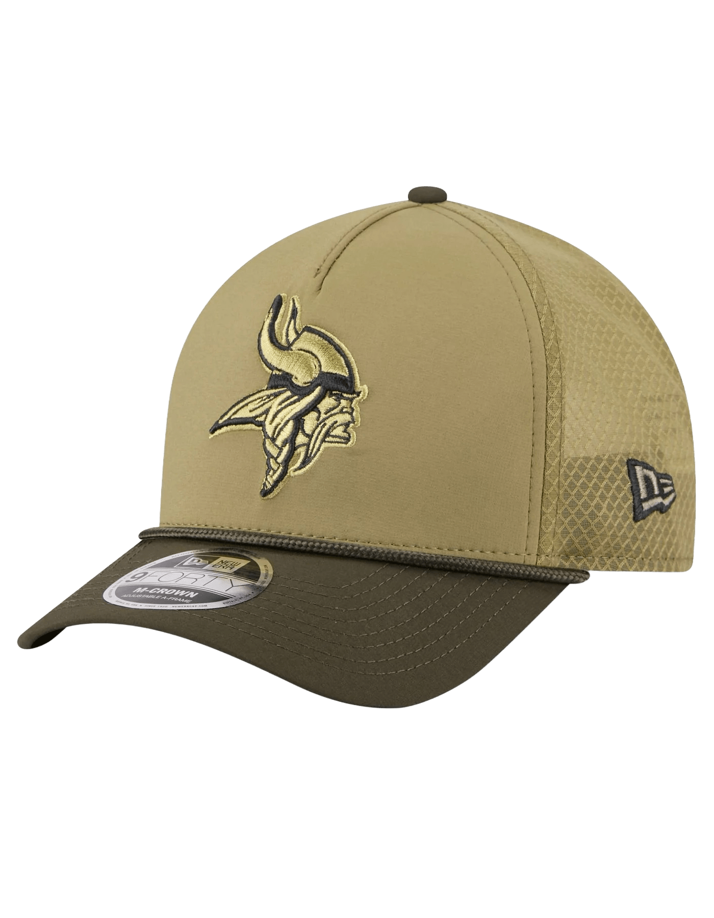 Minnesota Vikings New Era NFL 25 Salute To Service 9FORTY M-Crown Snapback Hat