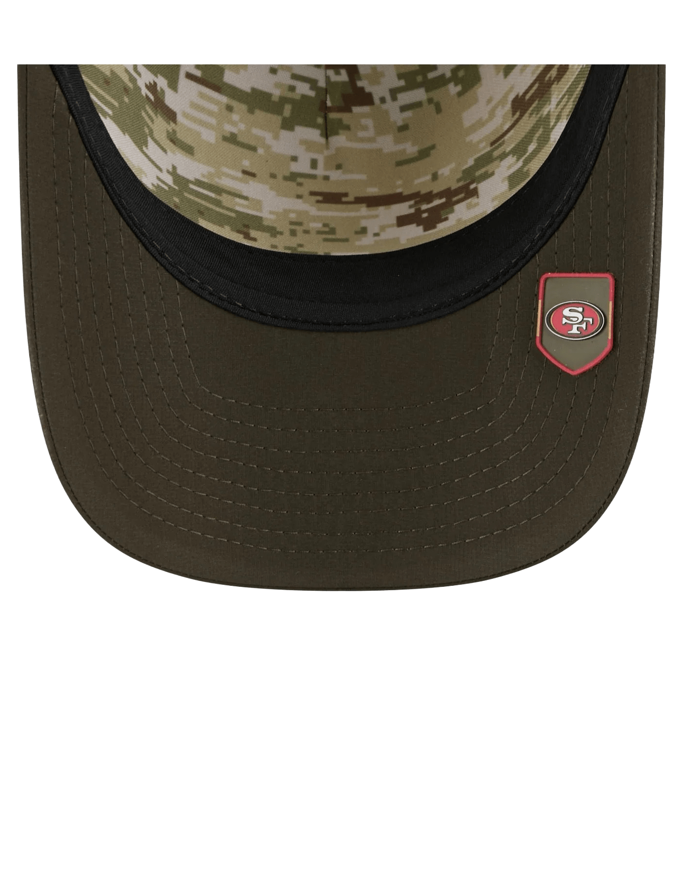 San Francisco 49ers New Era NFL 25 Salute To Service 9FORTY M-Crown Snapback Hat