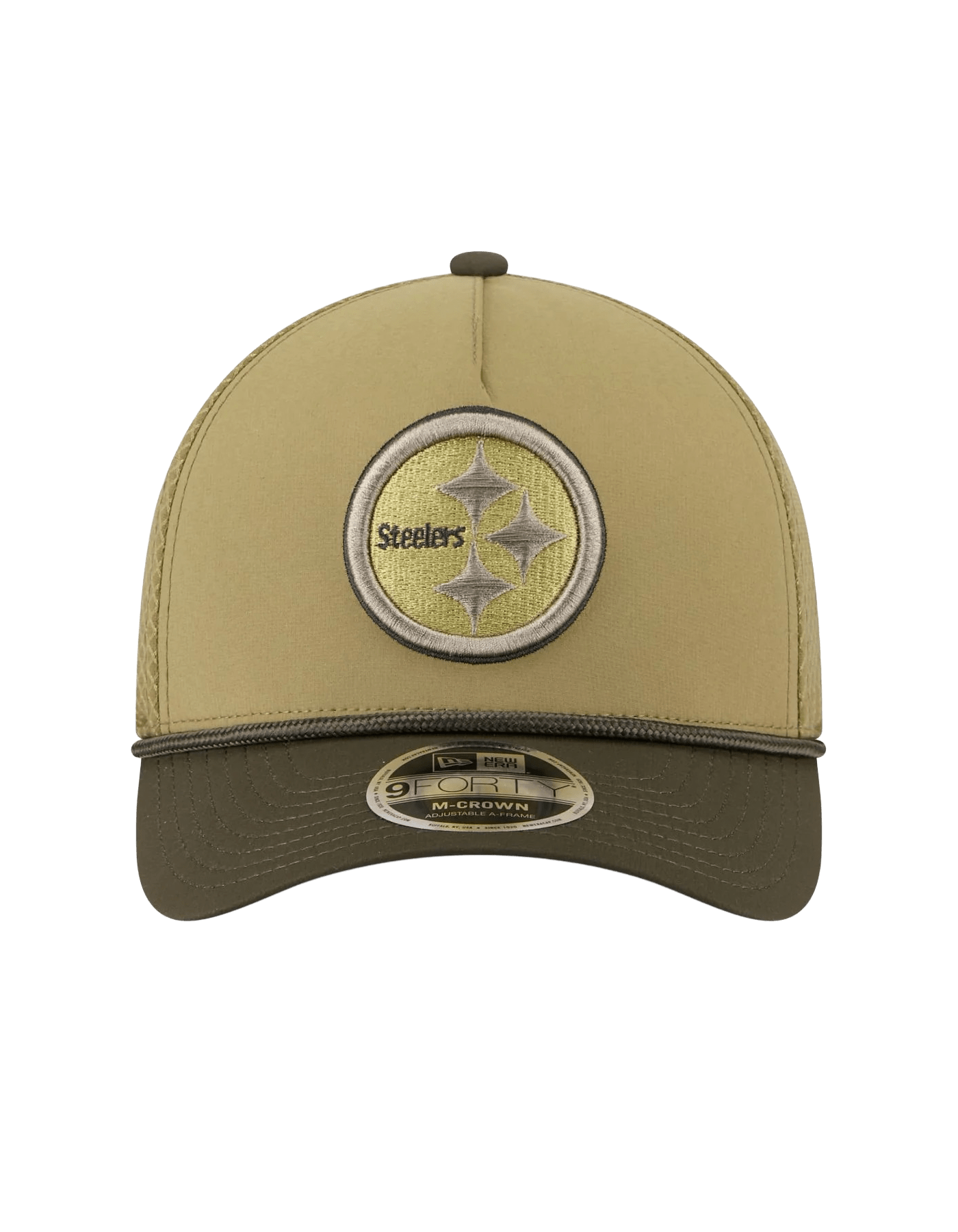 Pittsburgh Steelers New Era NFL 25 Salute To Service 9FORTY M-Crown Snapback Hat