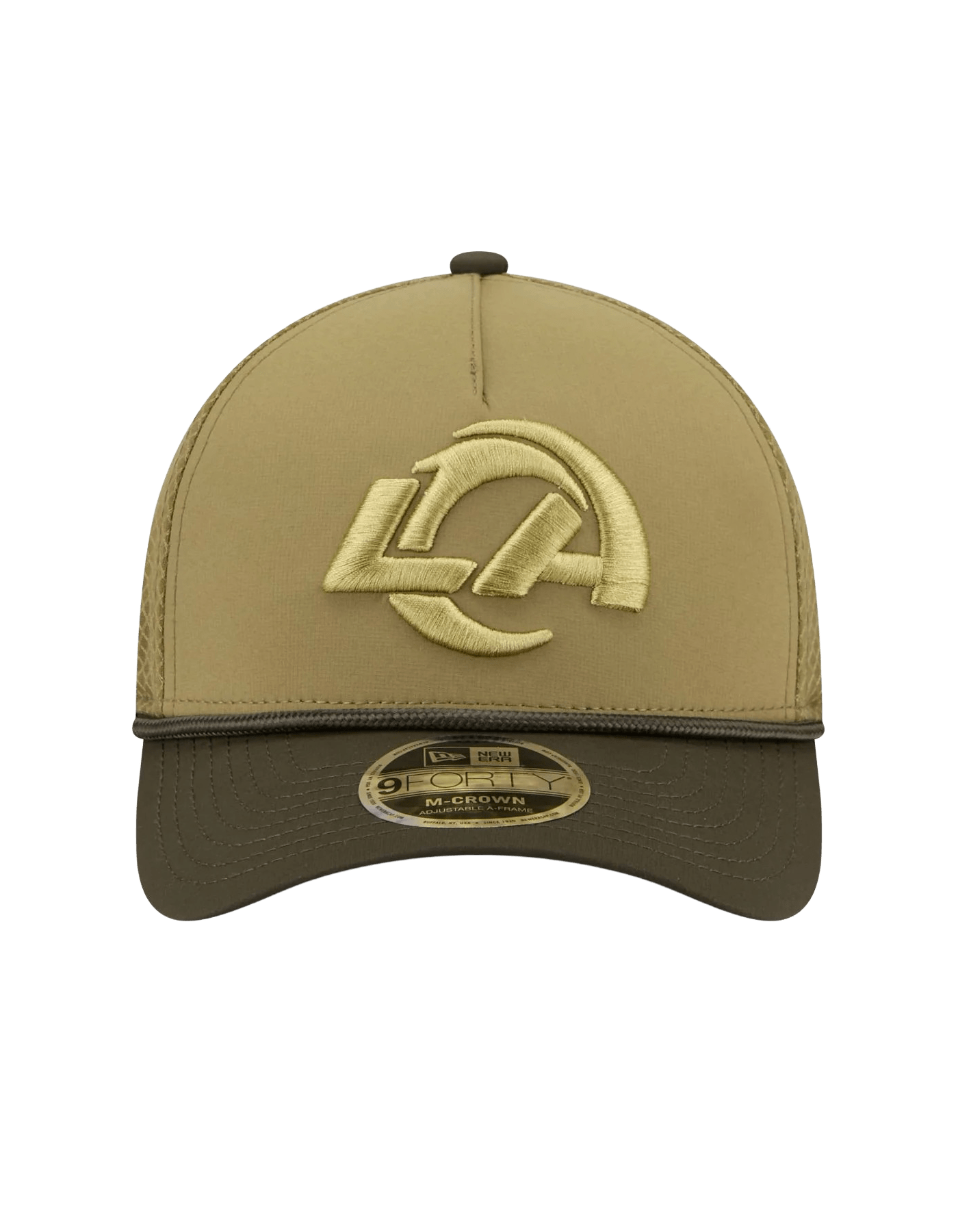 Los Angeles Rams New Era NFL 25 Salute To Service 9FORTY M-Crown Snapback Hat