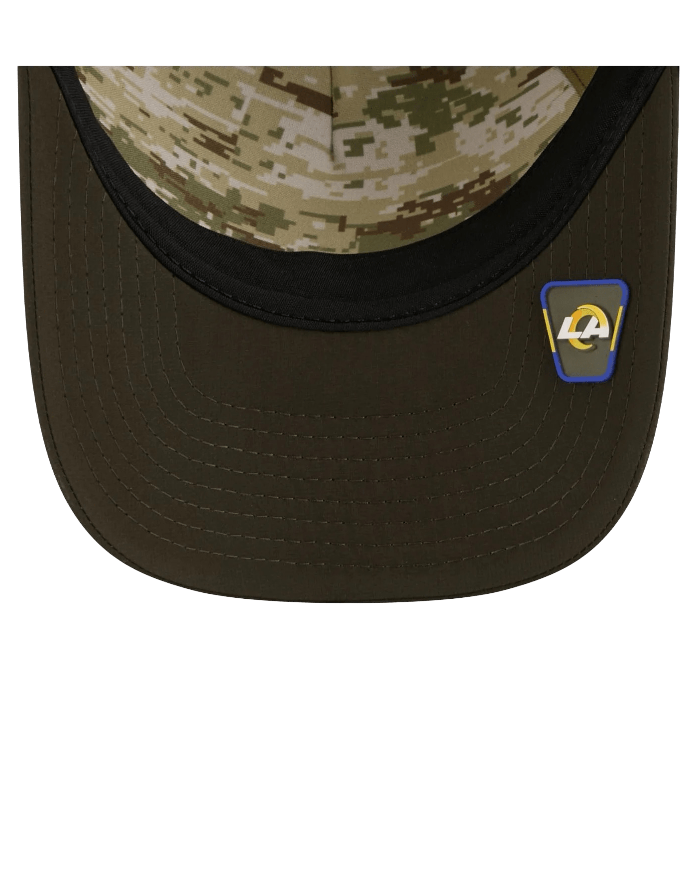 Los Angeles Rams New Era NFL 25 Salute To Service 9FORTY M-Crown Snapback Hat