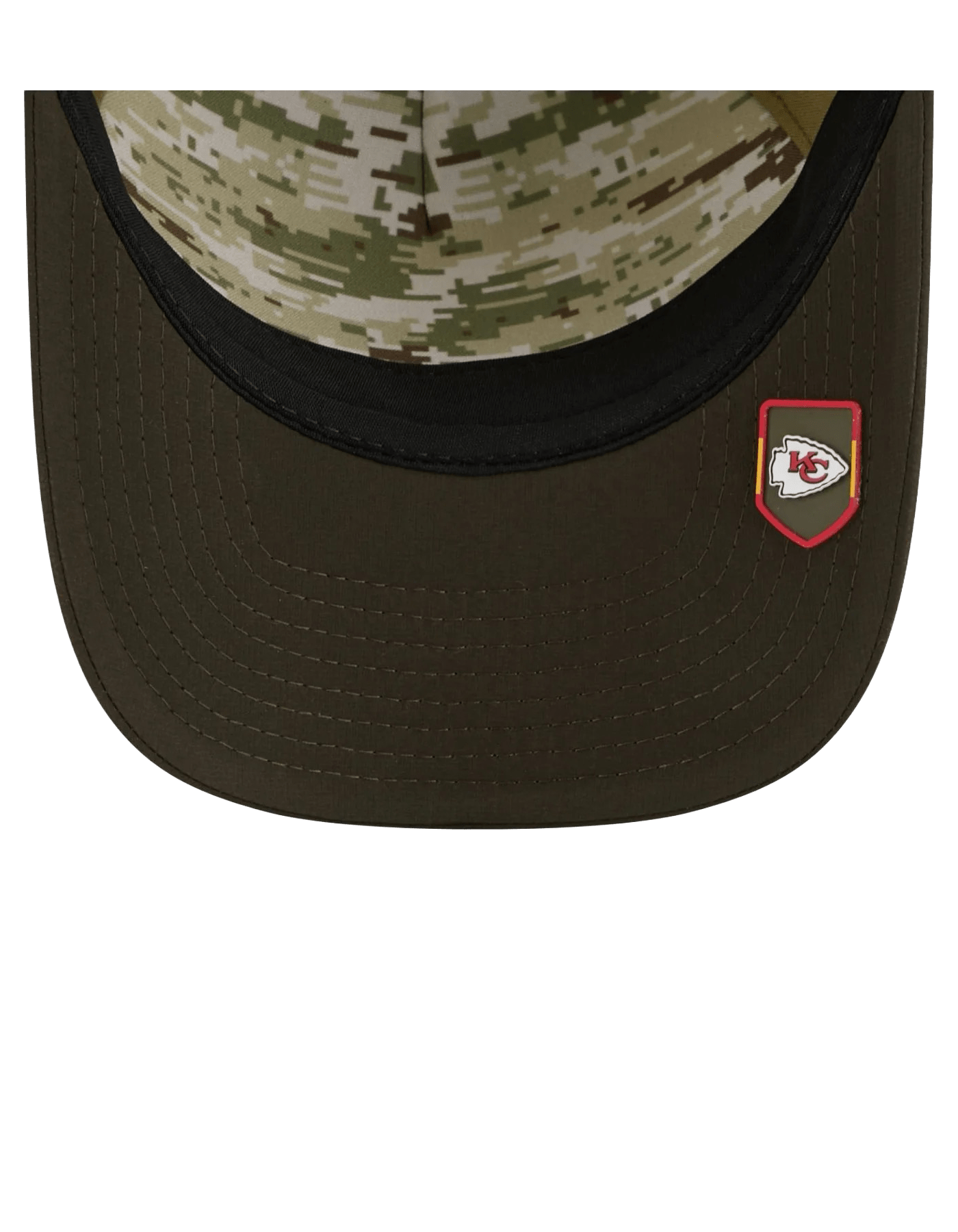 Kansas City Chiefs New Era NFL 25 Salute To Service 9FORTY M-Crown Snapback Hat