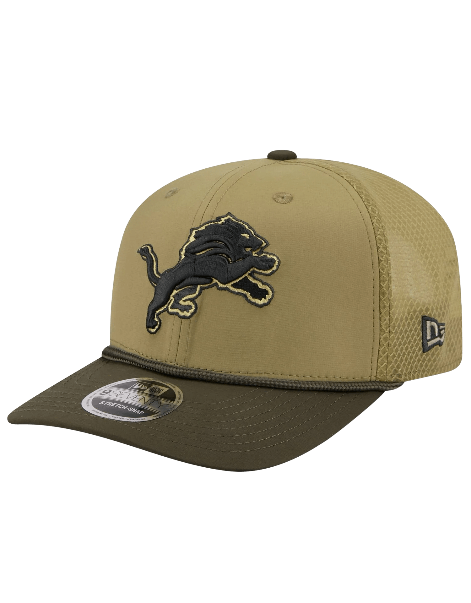 Detroit Lions New Era NFL 25 Salute To Service 9SEVENTY Stretch-Snapback Hat