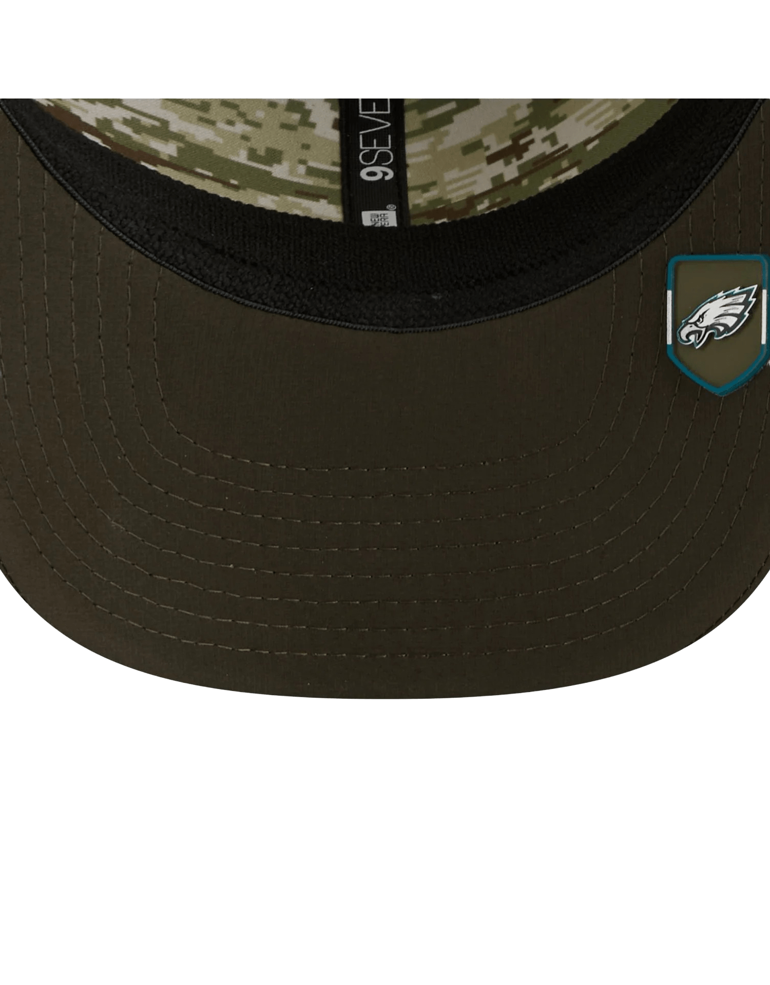 Philadelphia Eagles New Era NFL 25 Salute To Service 9SEVENTY Stretch-Snapback Hat