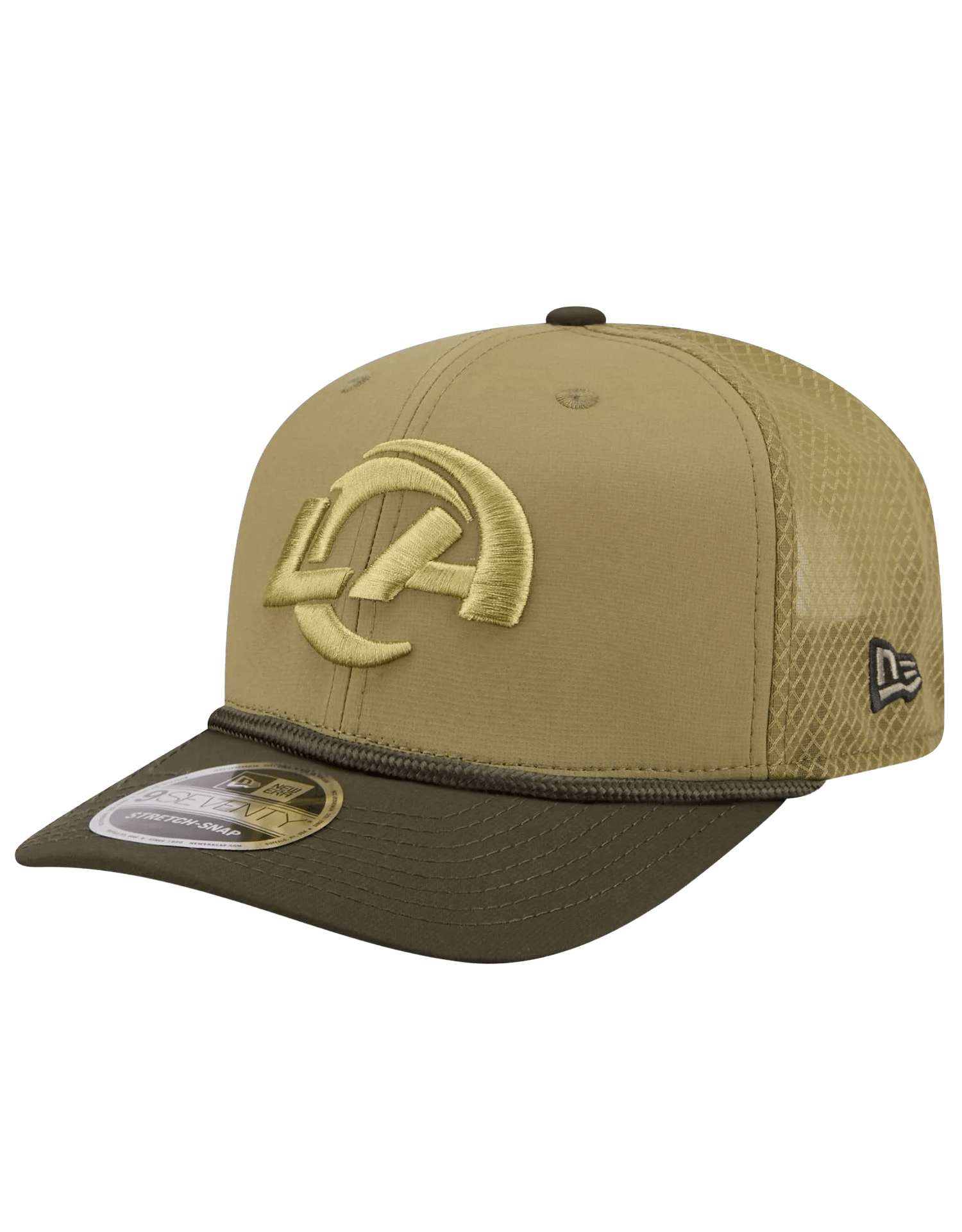 Los Angeles Rams New Era NFL 25 Salute To Service 9SEVENTY Stretch-Snapback Hat