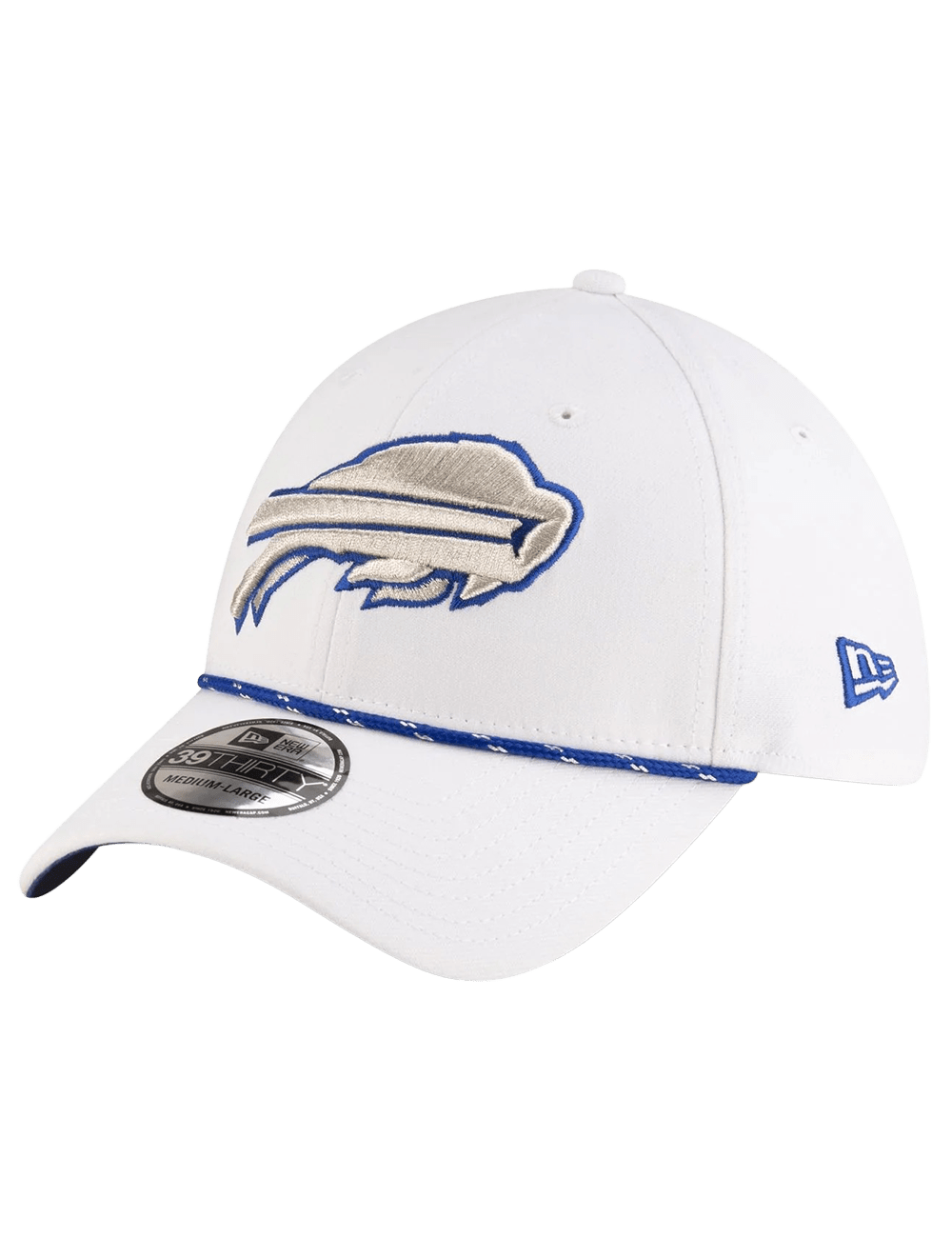 Buffalo Bills New Era NFL Rivalries 39THIRTY Stretch-Fit Hat - White