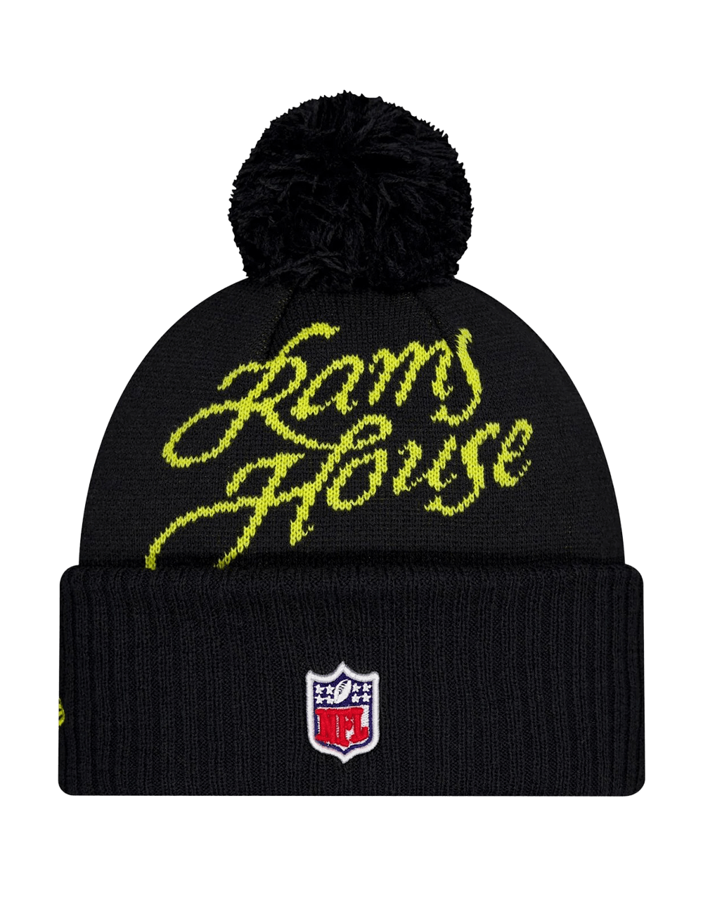 Los Angeles Rams New Era NFL Rivalries Pom Knit Beanie