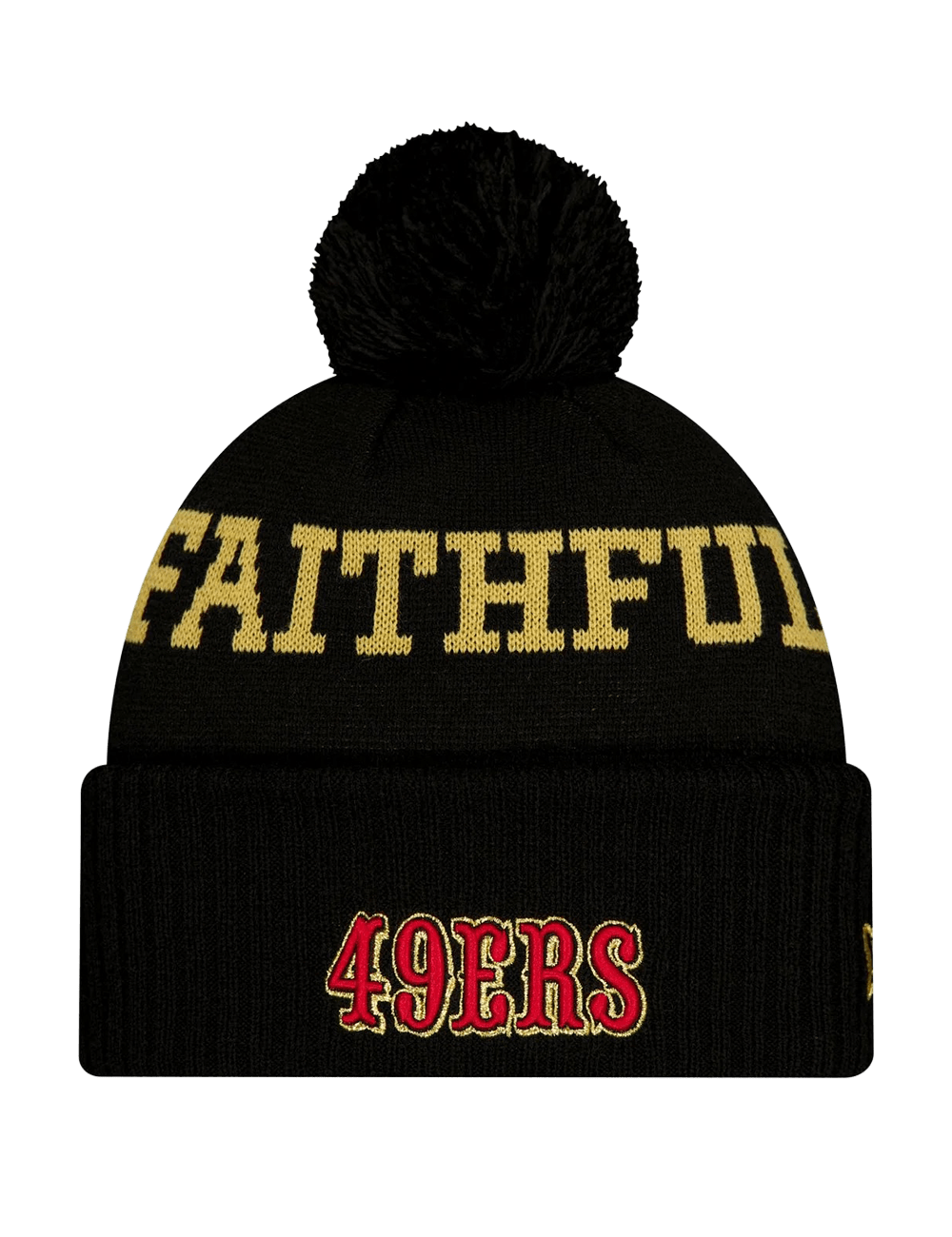 San Francisco 49ers New Era NFL Rivalries Pom Knit Beanie