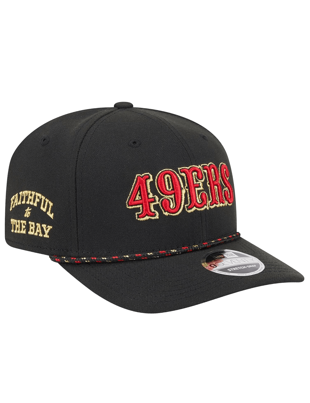 San Francisco 49ers New Era NFL Rivalries 9SEVENTY Stretch-Snap Snapback Hat