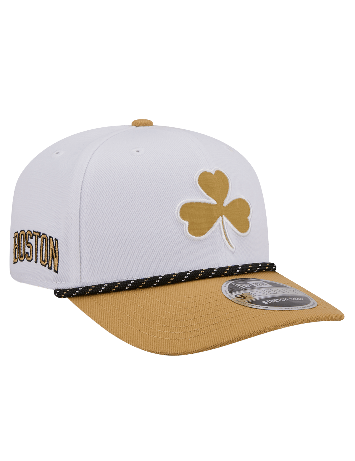 Boston Celtics New Era NBA 25-26 City Edition 9SEVENTY Stretch Snapback Hat