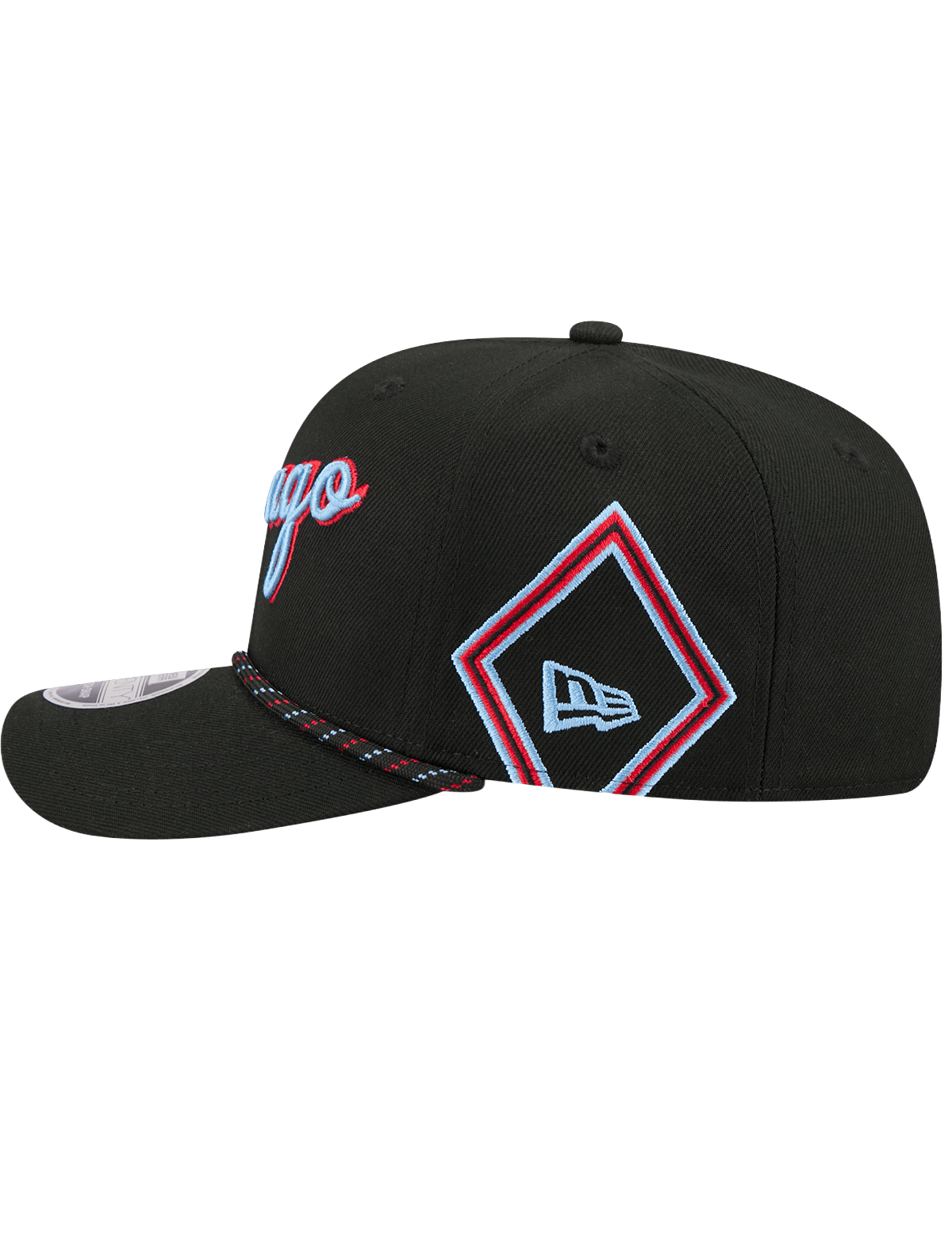 Chicago Bulls New Era NBA 25-26 City Edition 9SEVENTY Stretch Snapback Hat