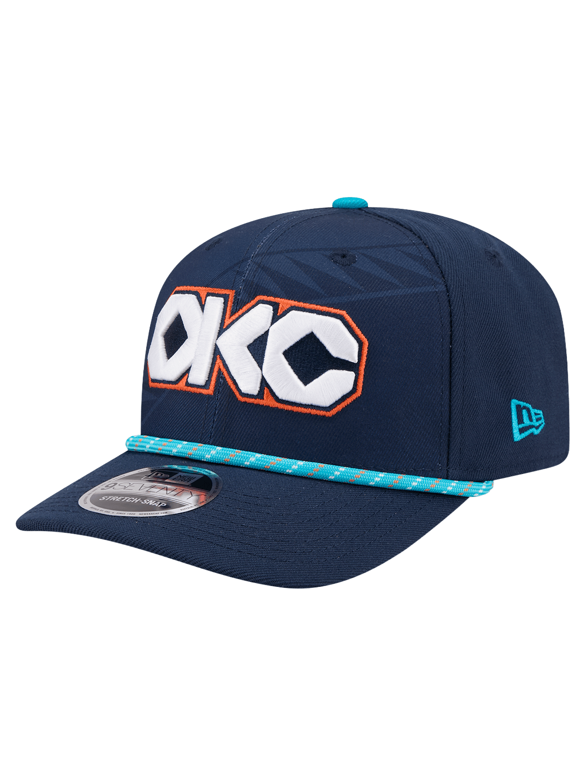 Oklahoma City Thunder New Era NBA 25-26 City Edition 9SEVENTY Stretch Snapback Hat