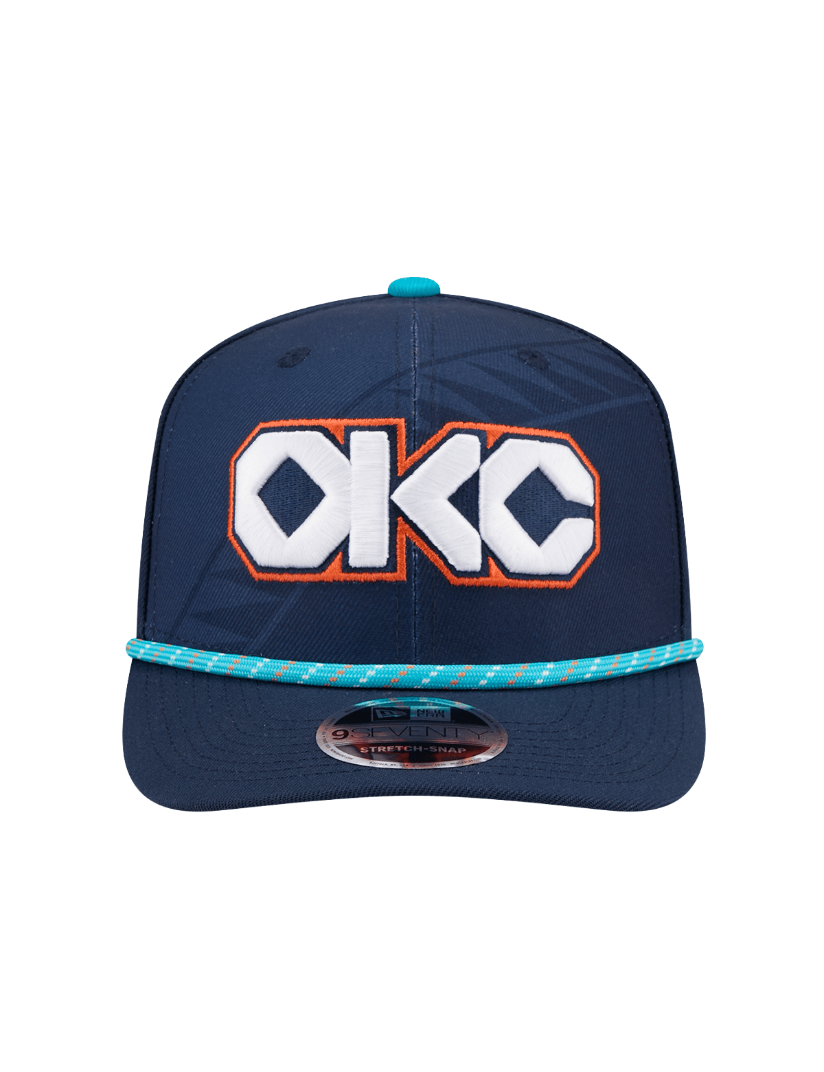 Oklahoma City Thunder New Era NBA 25-26 City Edition 9SEVENTY Stretch Snapback Hat