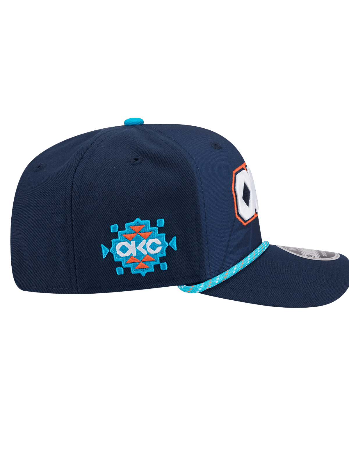 Oklahoma City Thunder New Era NBA 25-26 City Edition 9SEVENTY Stretch Snapback Hat