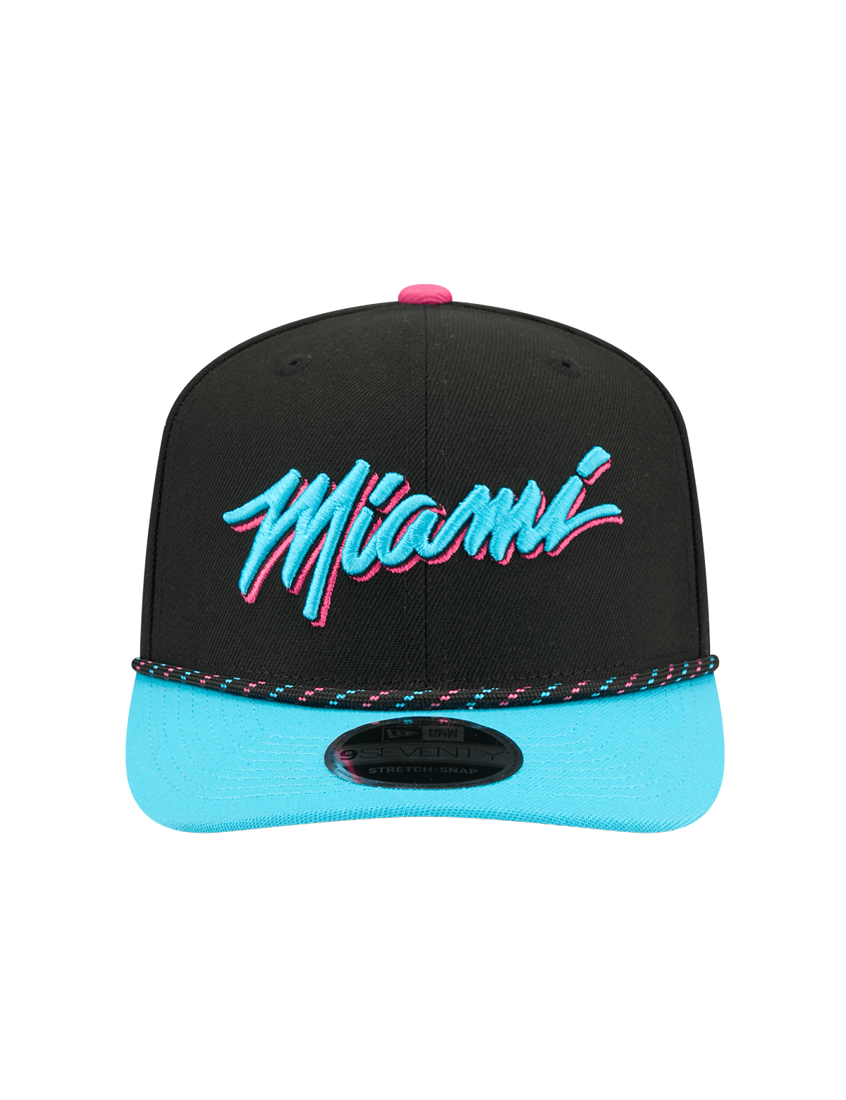 Miami Heat New Era NBA 25-26 City Edition 9SEVENTY Stretch Snapback Hat