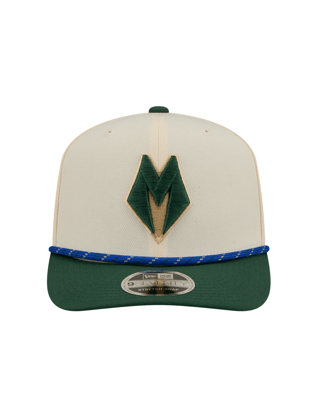 Milwaukee Bucks New Era NBA 25-26 City Edition 9SEVENTY Stretch Snapback Hat