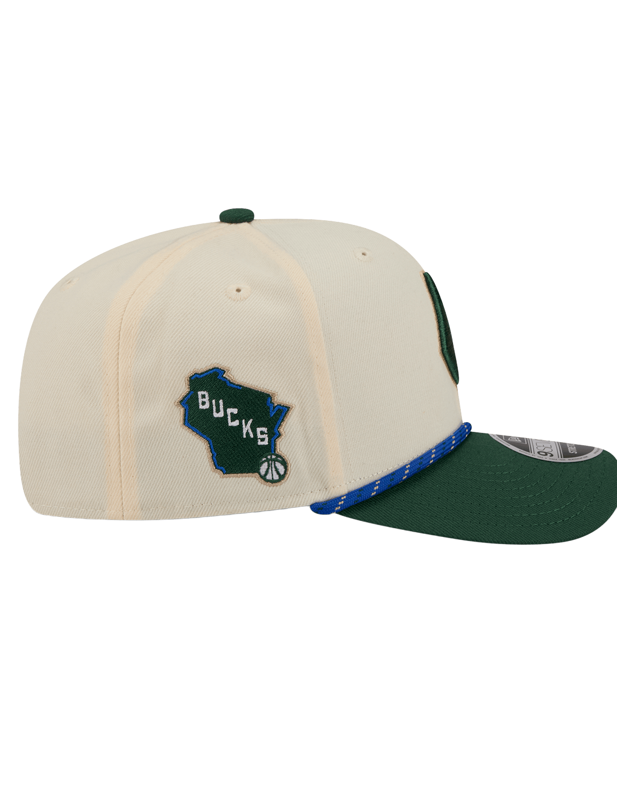 Milwaukee Bucks New Era NBA 25-26 City Edition 9SEVENTY Stretch Snapback Hat