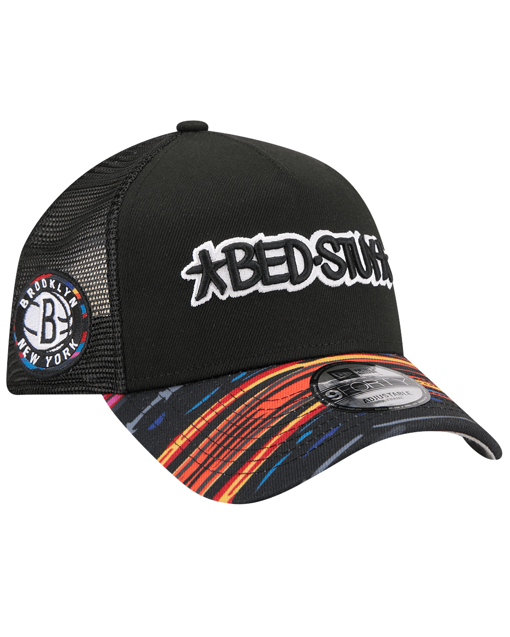 Brooklyn Nets New Era NBA 25-26 City Edition 9FORTY A-Frame Snapback Hat