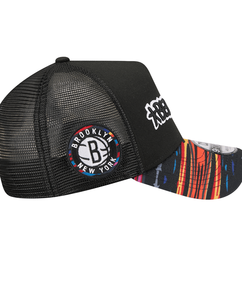 Brooklyn Nets New Era NBA 25-26 City Edition 9FORTY A-Frame Snapback Hat