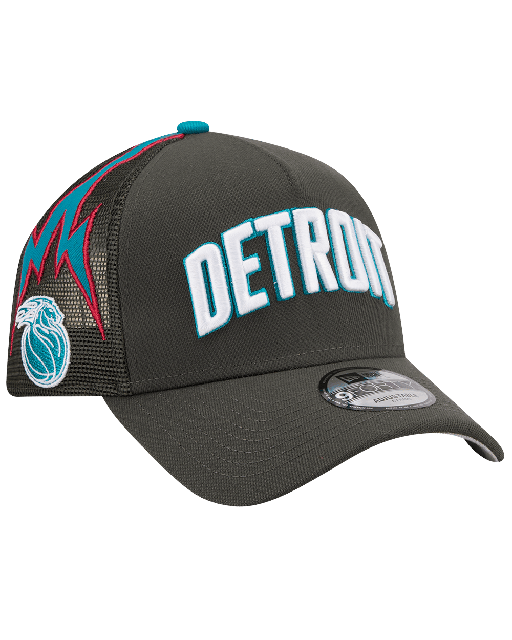 Detroit Pistons New Era NBA 25-26 City Edition 9FORTY A-Frame Snapback Hat