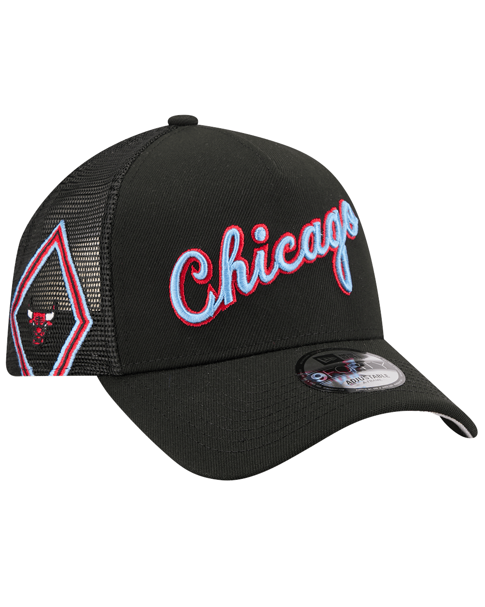 Chicago Bulls New Era NBA 25-26 City Edition 9FORTY A-Frame Snapback Hat